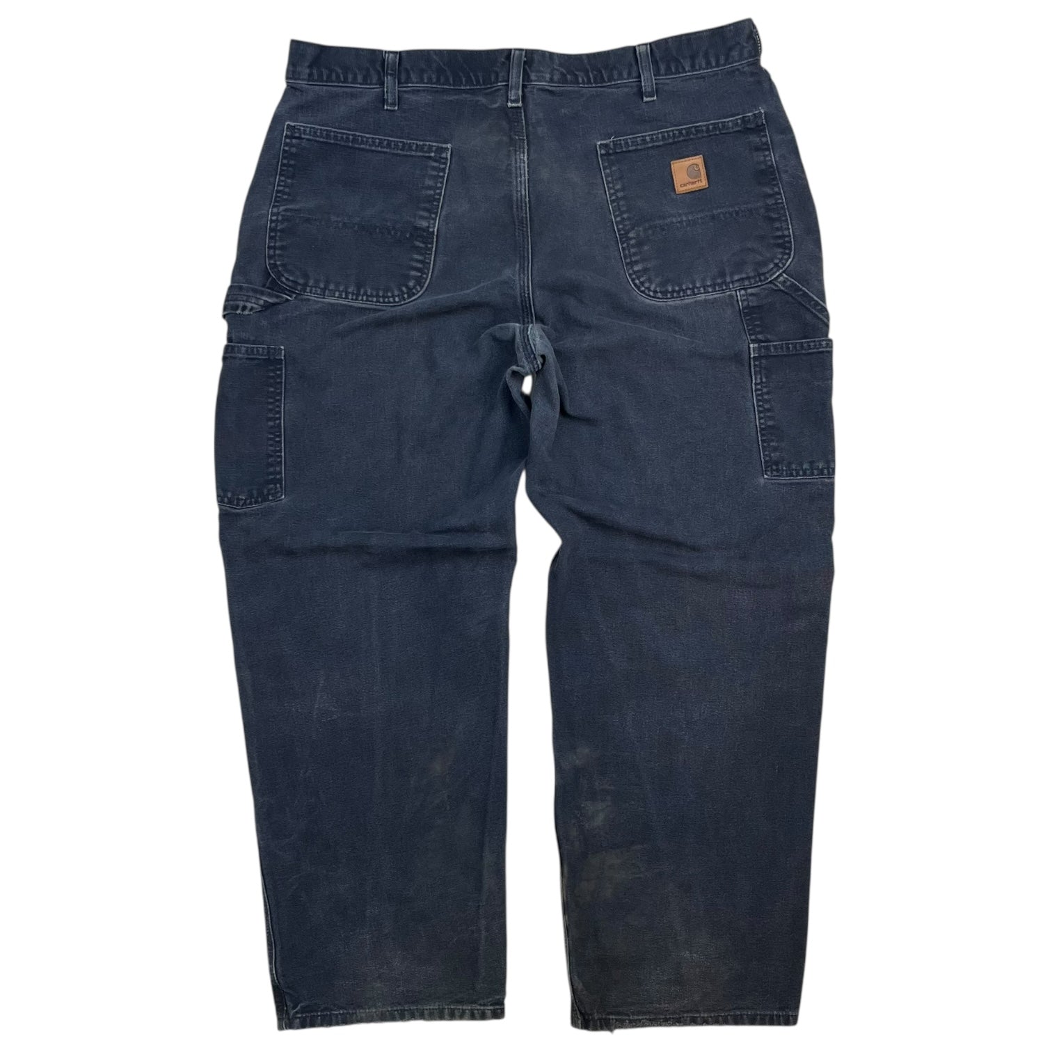 Vintage Carhartt Dungaree Pants Faded Black/Blue