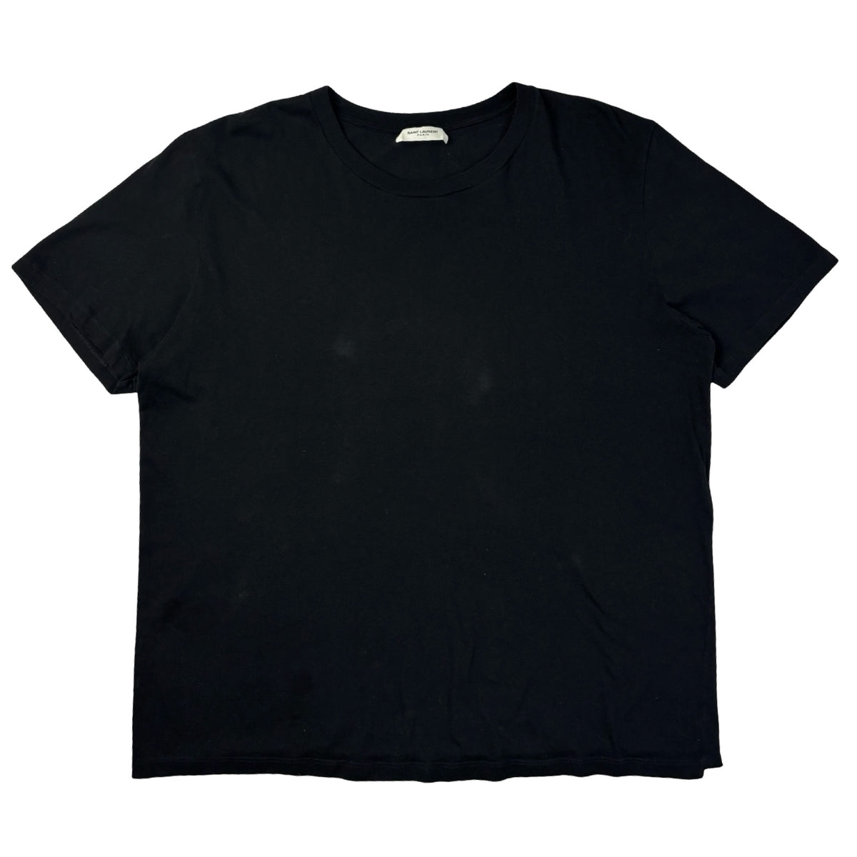 Saint Laurent Love 1974 Cotton Tee Black