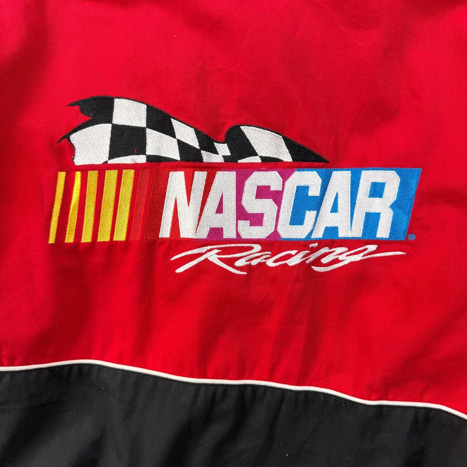 Vintage NASCAR Jacket Black/Red