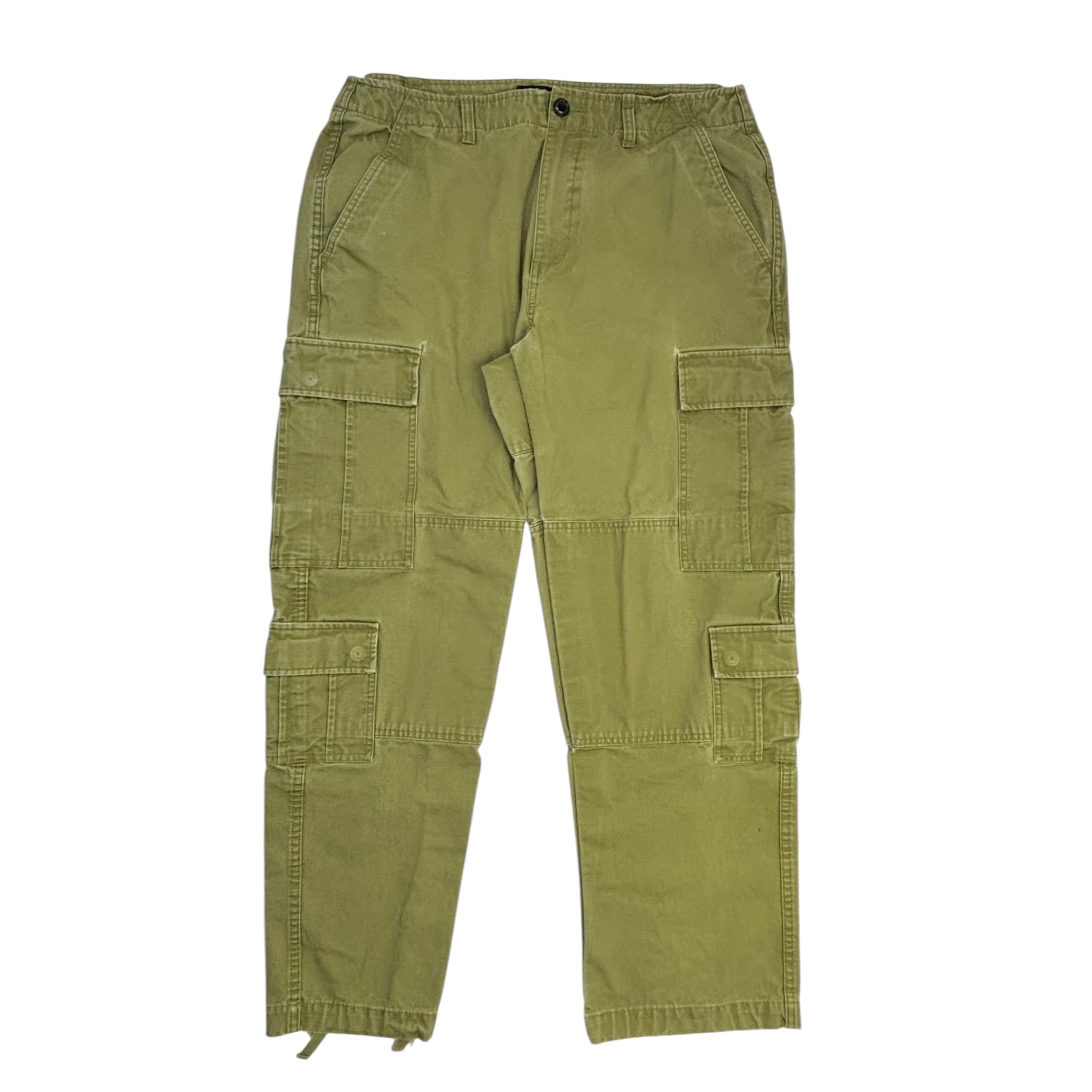 Stussy Surplus Cargo Ripstop Pants Green