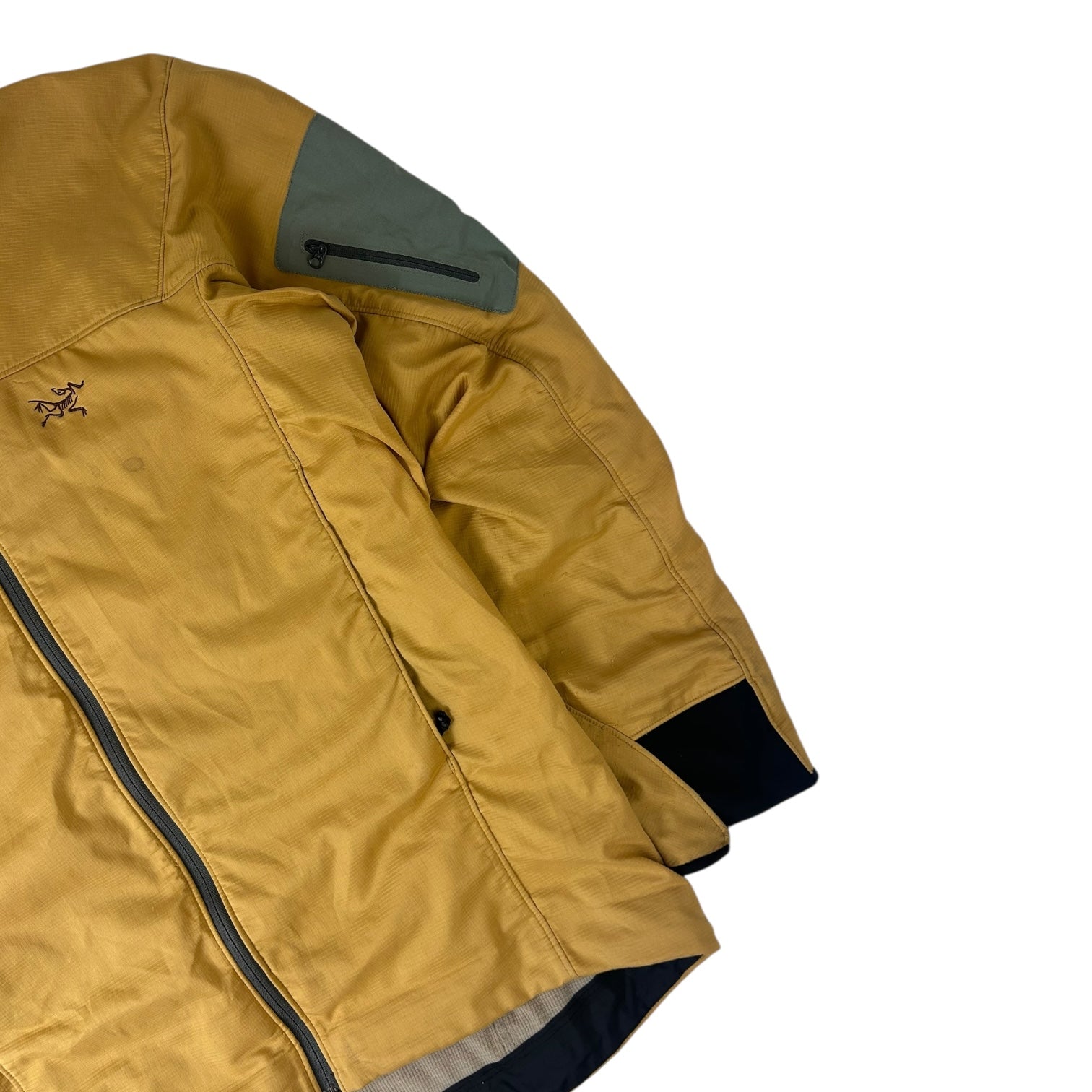 Vintage Arc'teryx Epsilon Hoody Jacket Mustard