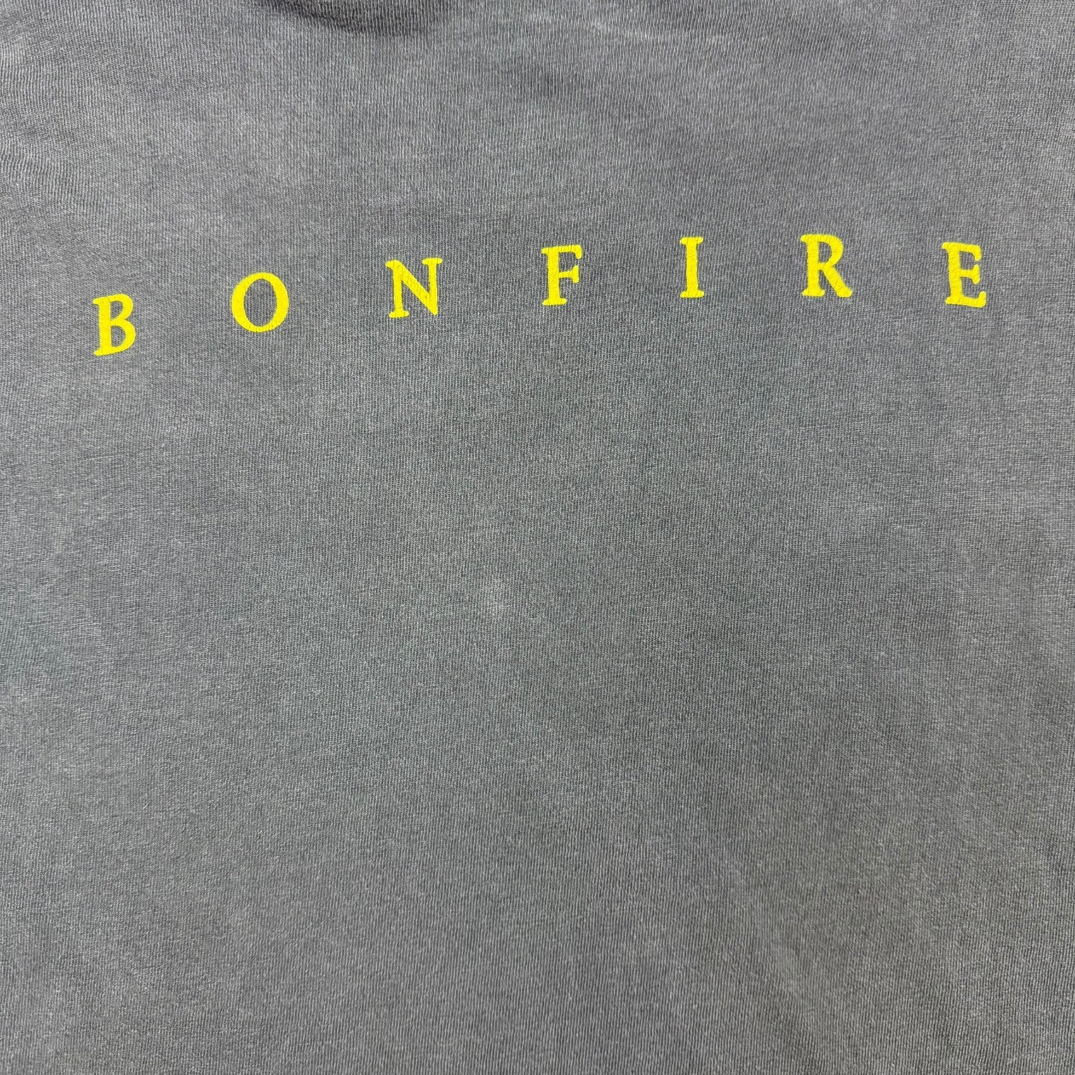 2001 AC/DC Bonfire Tee Black