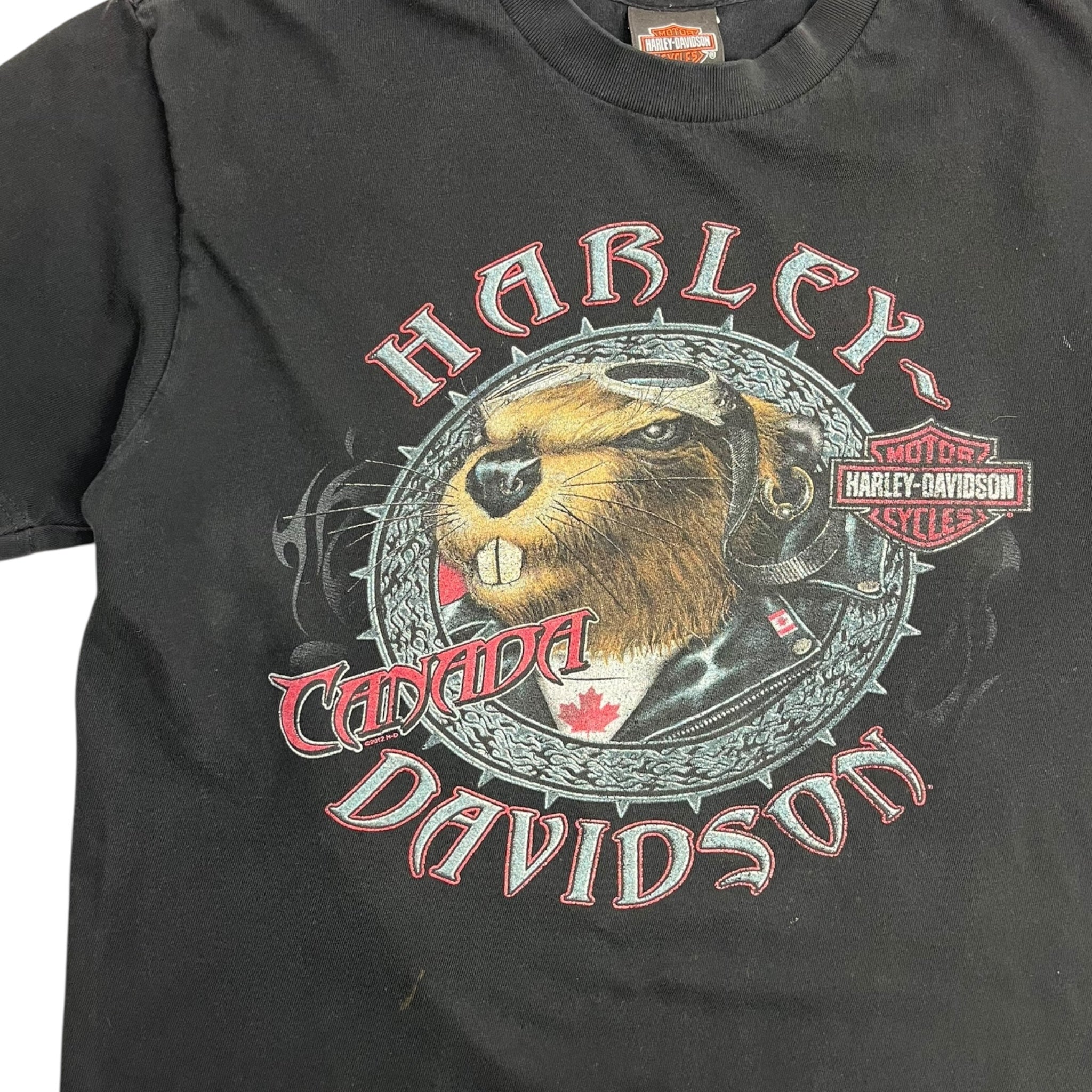 Harley Davidson Lethbridge Alberta Beaver T-Shirt