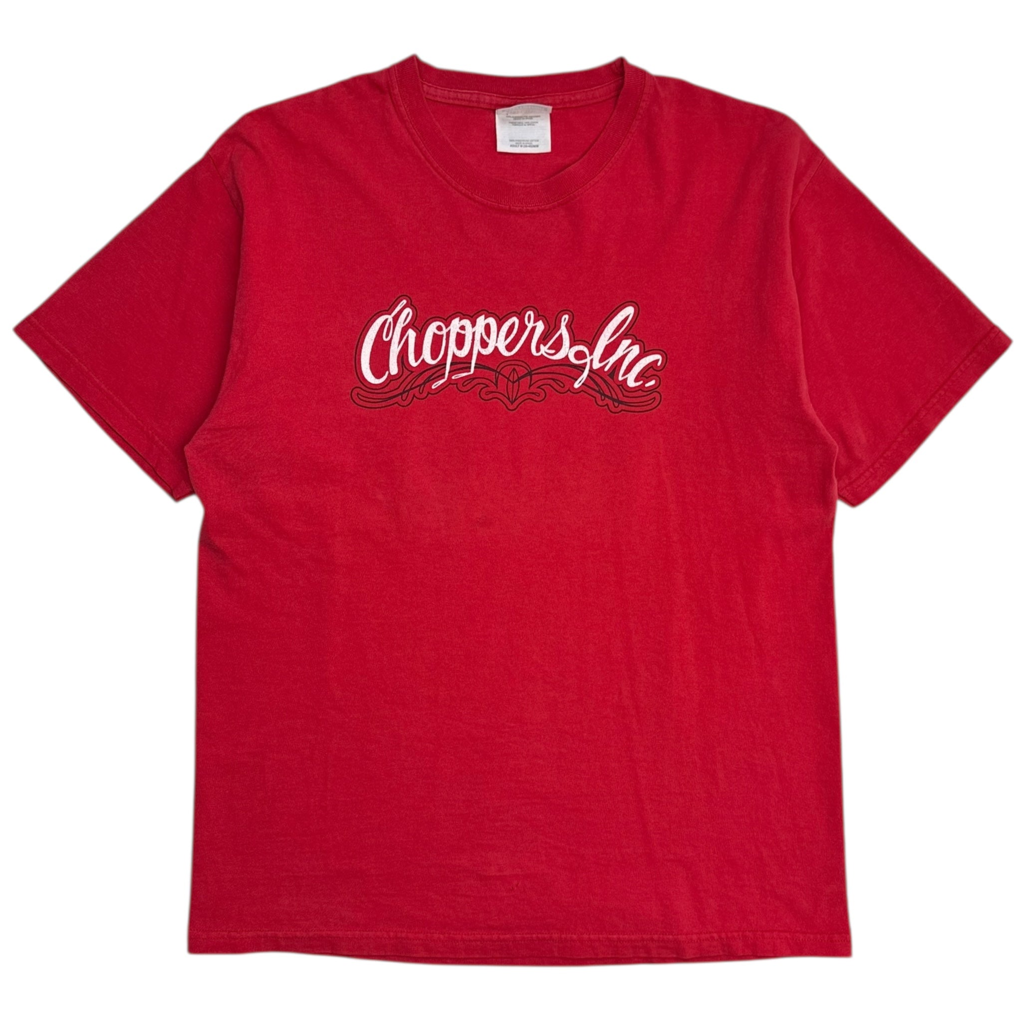 Vintage Y2K Choppers Inc. Pinup Girl T-Shirt