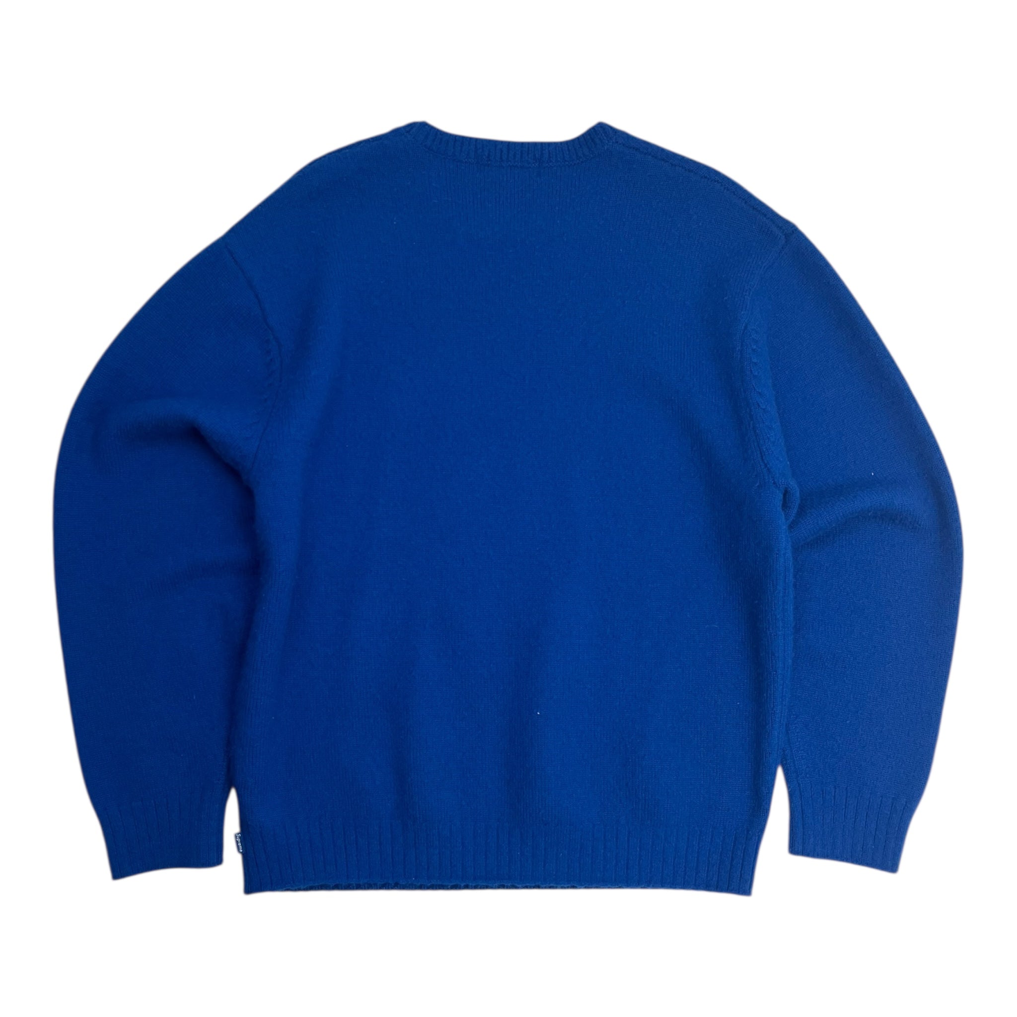 Supreme Pilled Sweater Blue