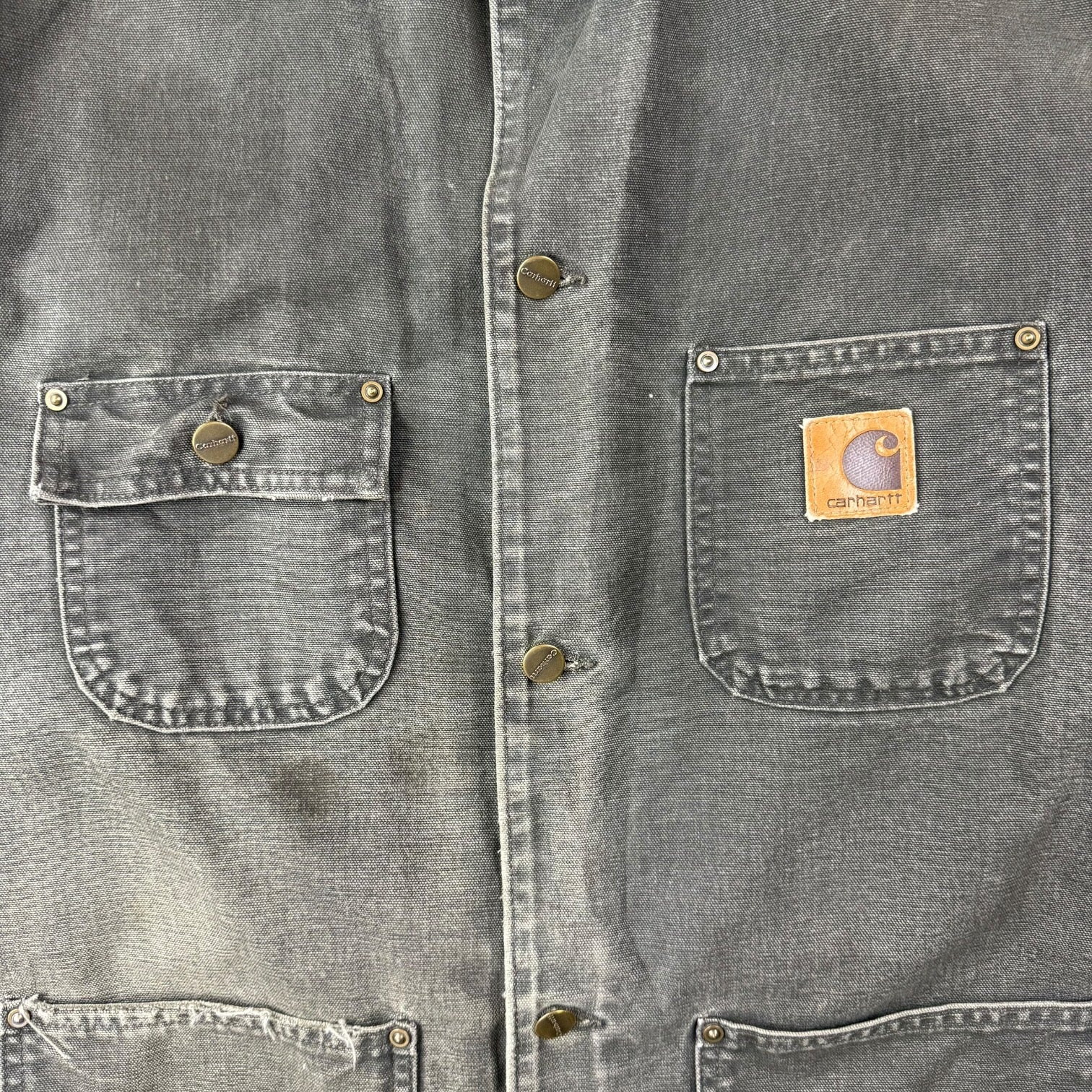 Vintage Carhartt Michigan Chore Jacket Moss Green
