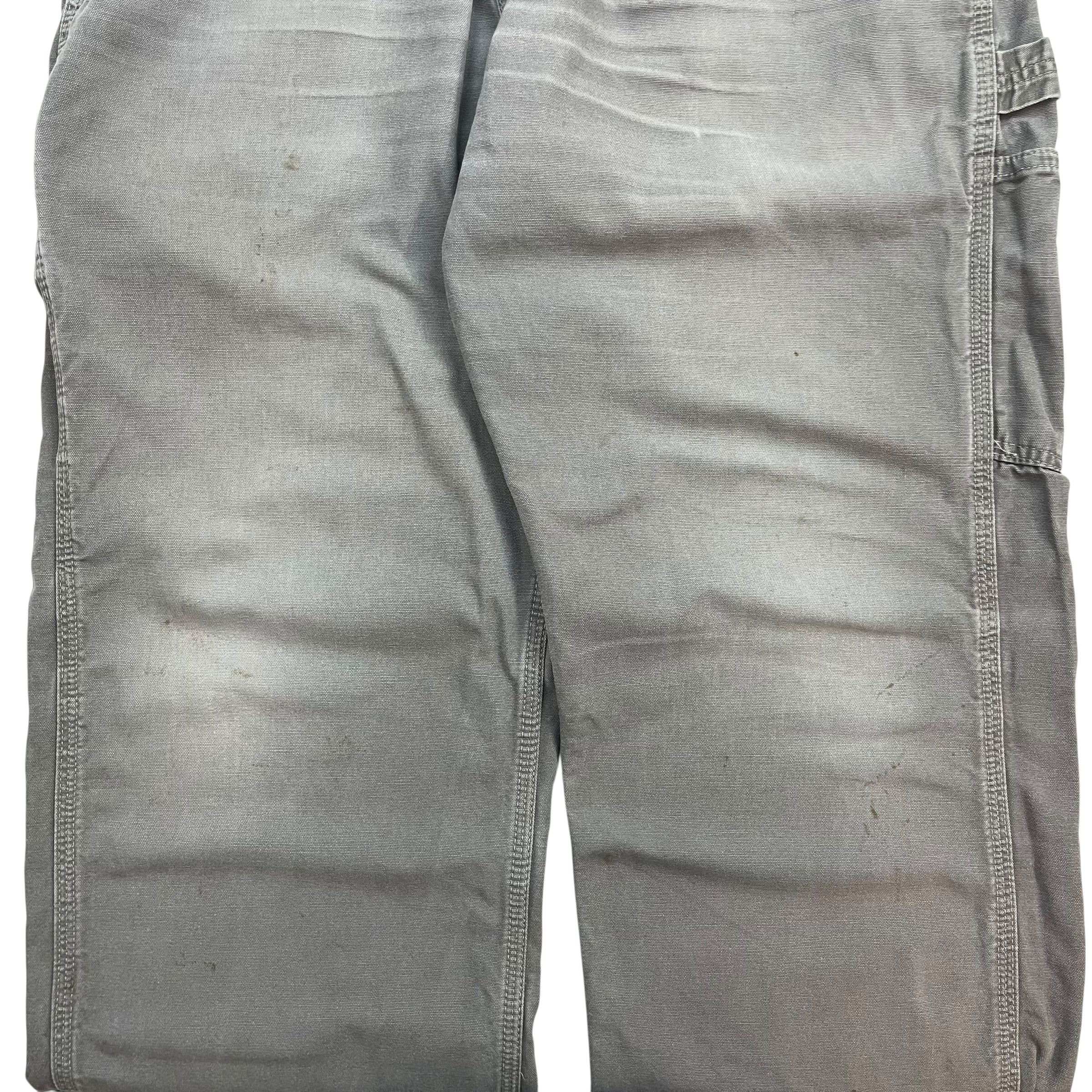 Vintage Carhartt Dungaree Pants Light Grey