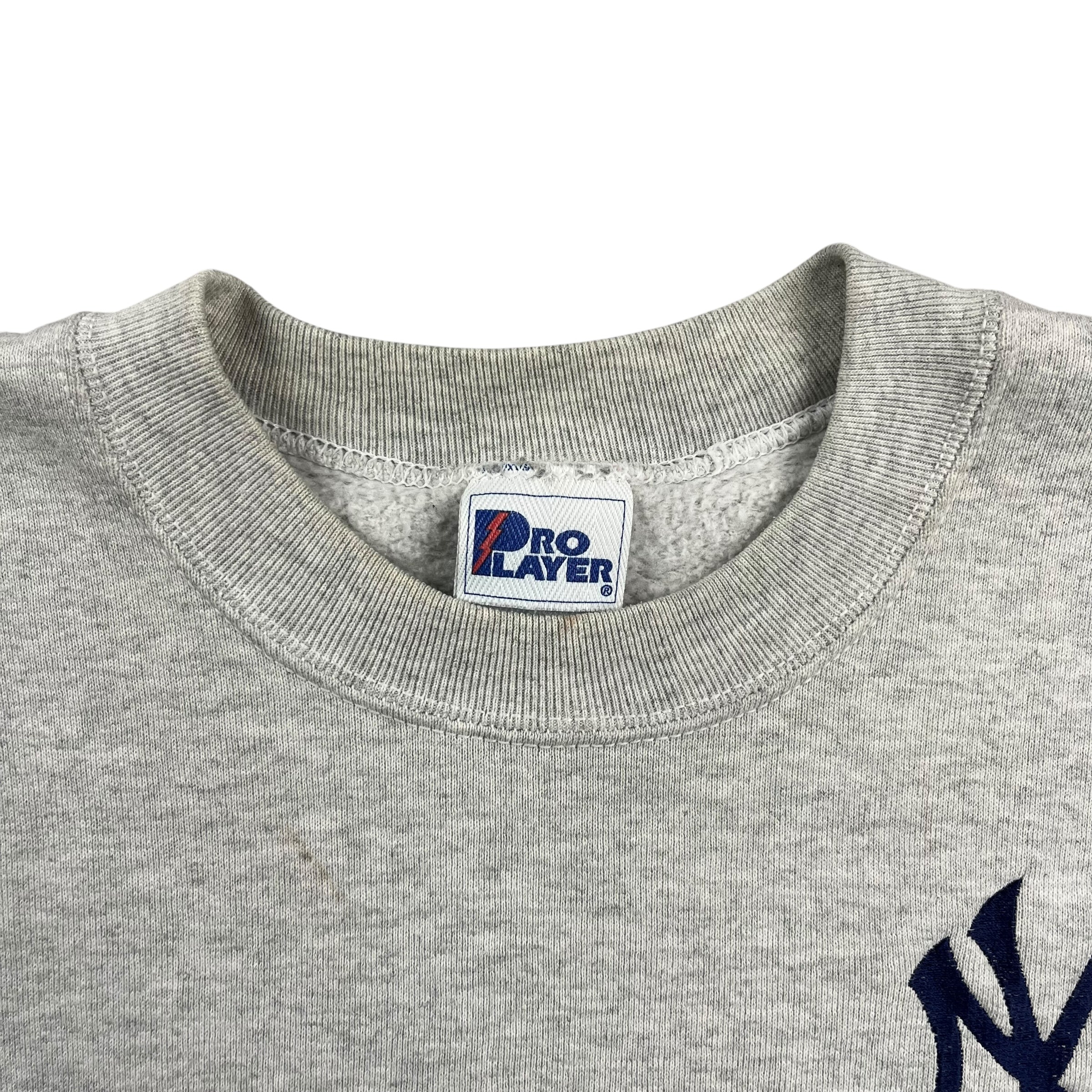 1998 New York Yankees Crewneck Light Grey