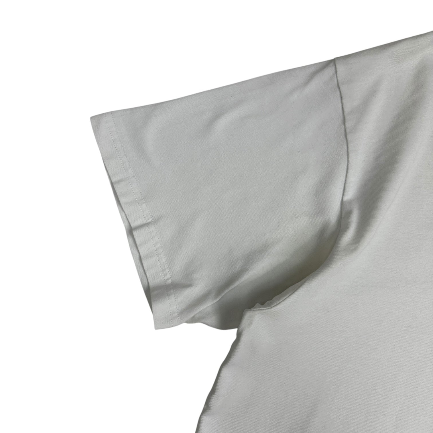 Balenciaga Logo Cotton T-Shirt White