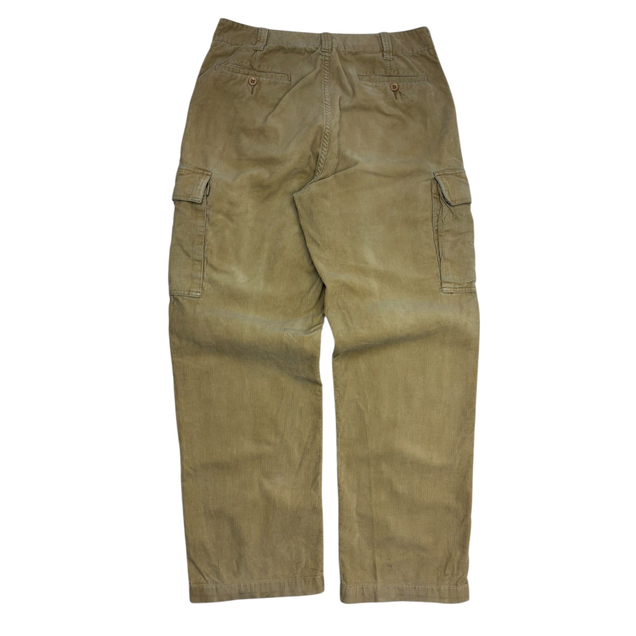 Vintage Y2K Stussy Corduroy Bottoms Beige