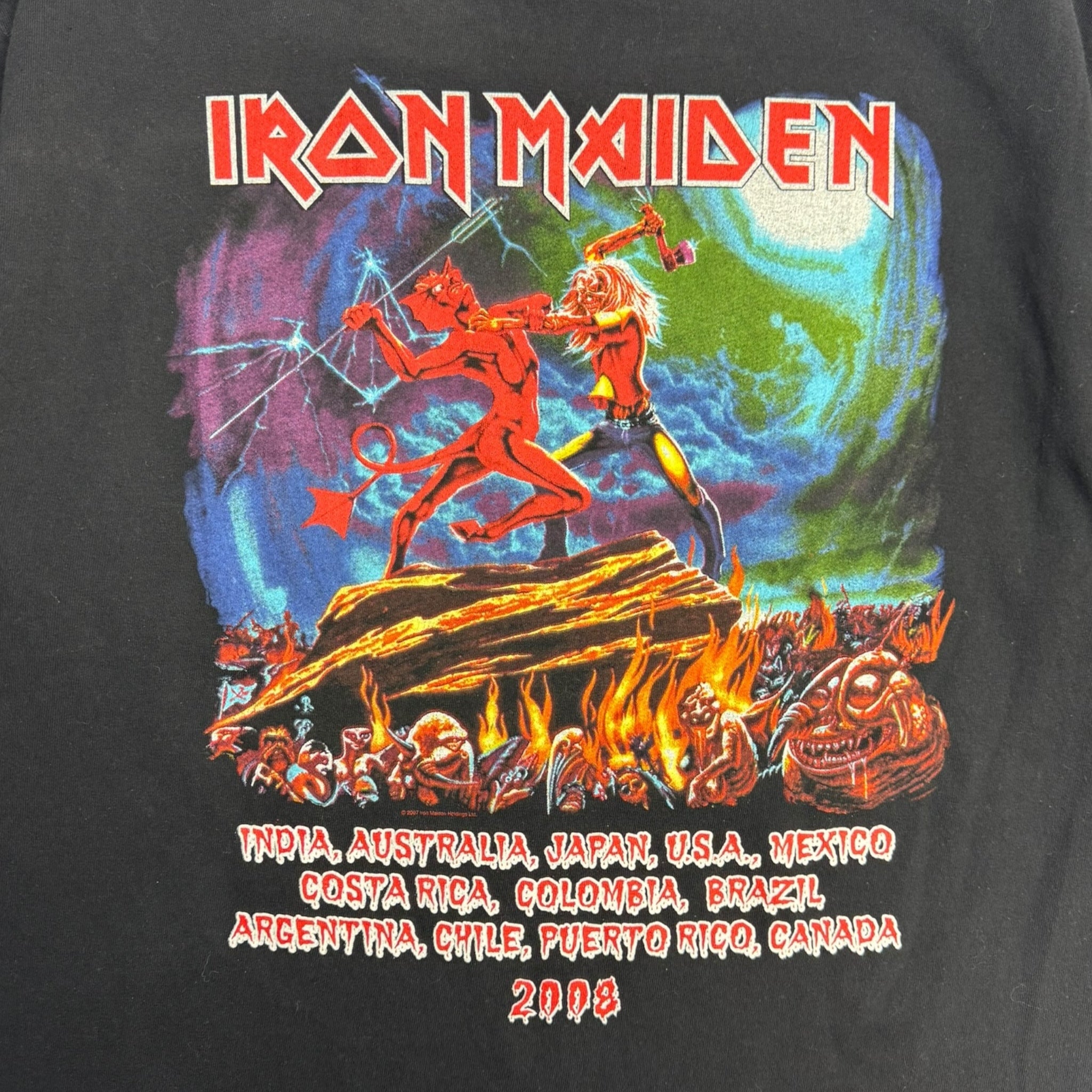 2007 Iron Maiden “Number of The Beast” Tour T-Shirt