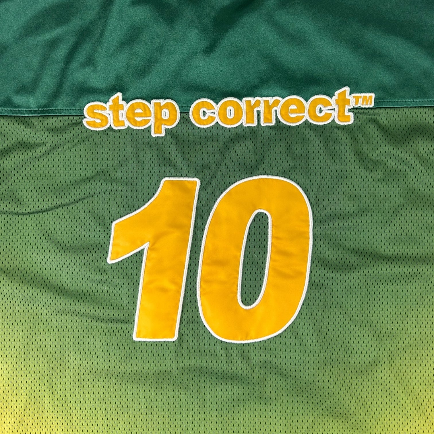 Vintage Clint’s Football Jersey Green/Yellow