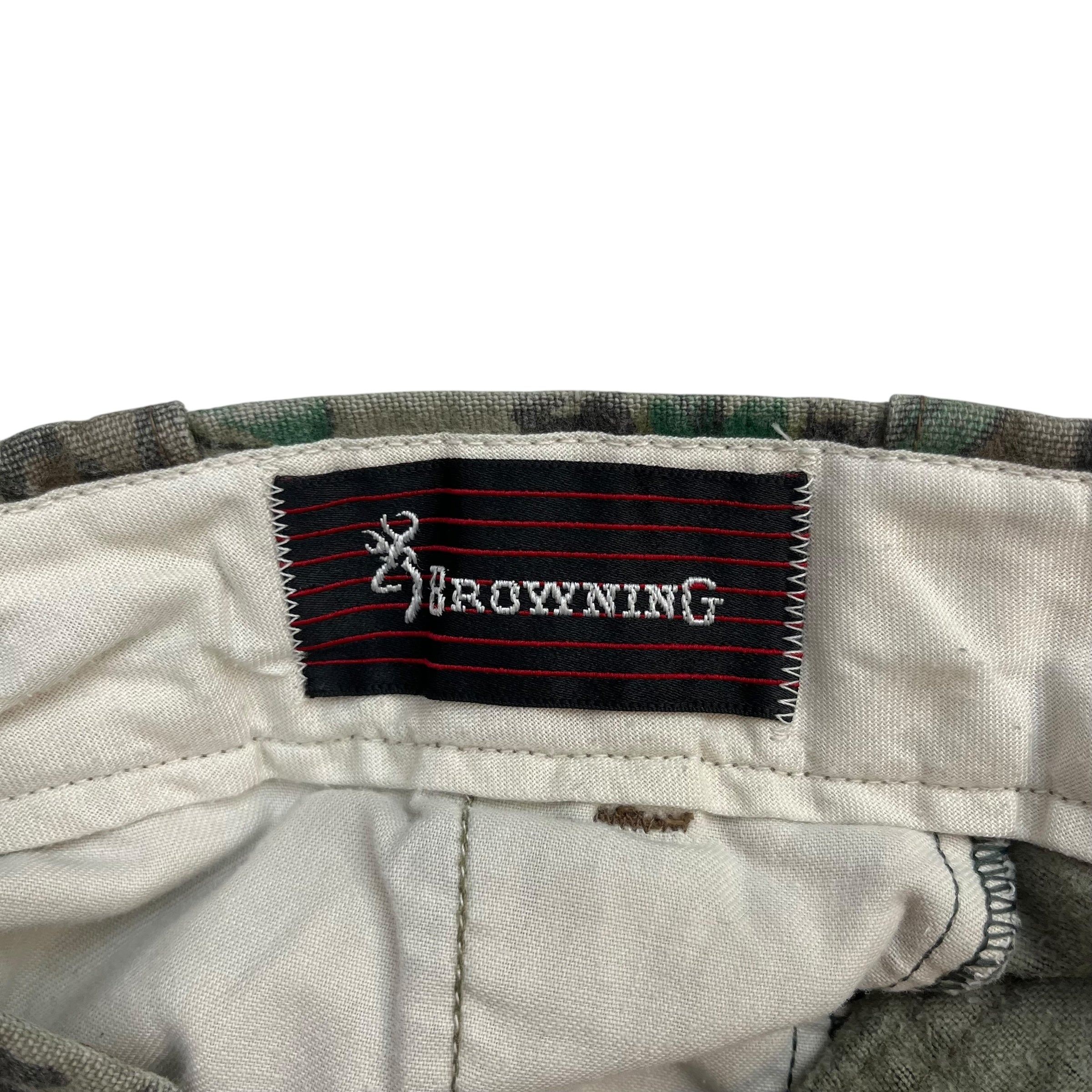 Vintage Browning Camo Hunting Pants Brown/Green