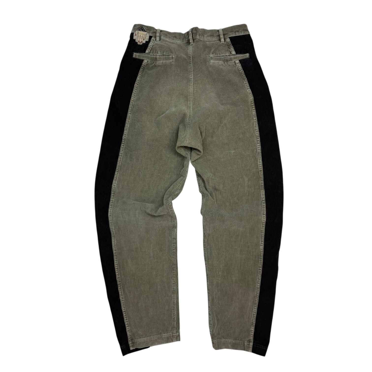 CAV EMPT Overdye Side Panel Corduroy Pants Green/Black