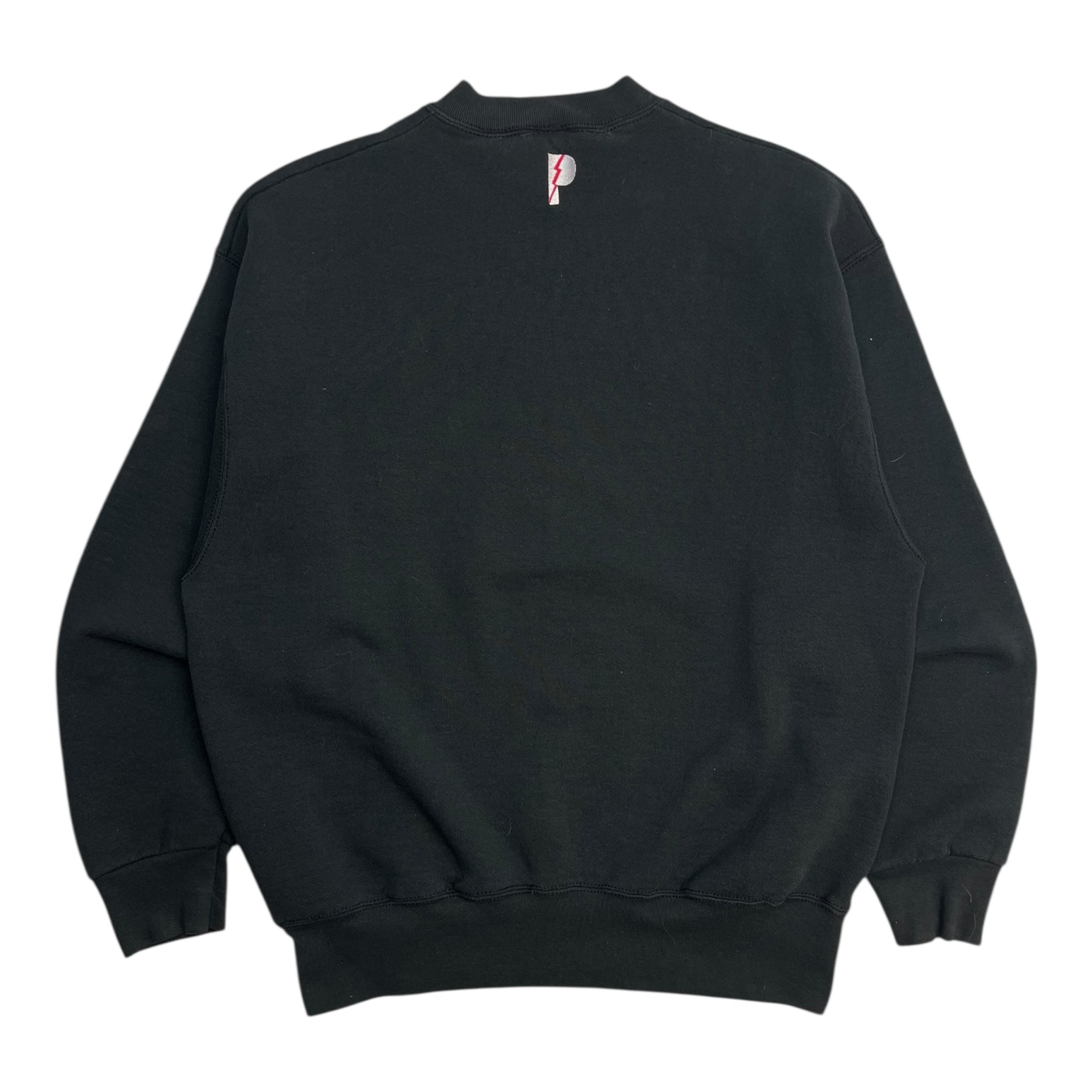 Vintage Detroit Pistons Pro Player Crewneck Sweatshirt Black