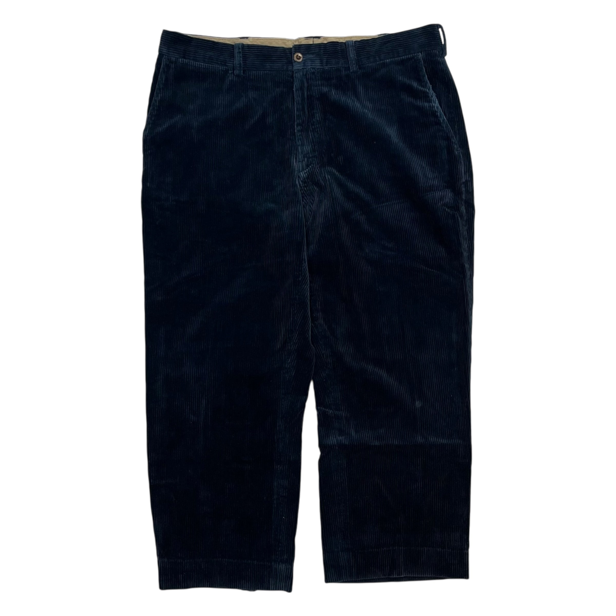 Vintage Ralph Lauren Polo Preston Corduroy Pants Navy Blue