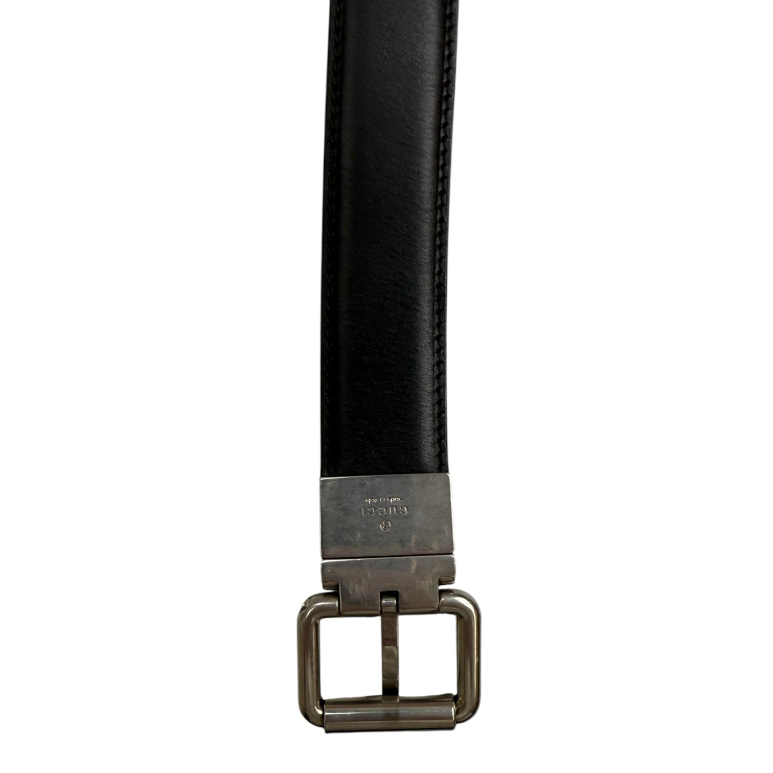 Gucci GG Supreme Reversible Belt Beige