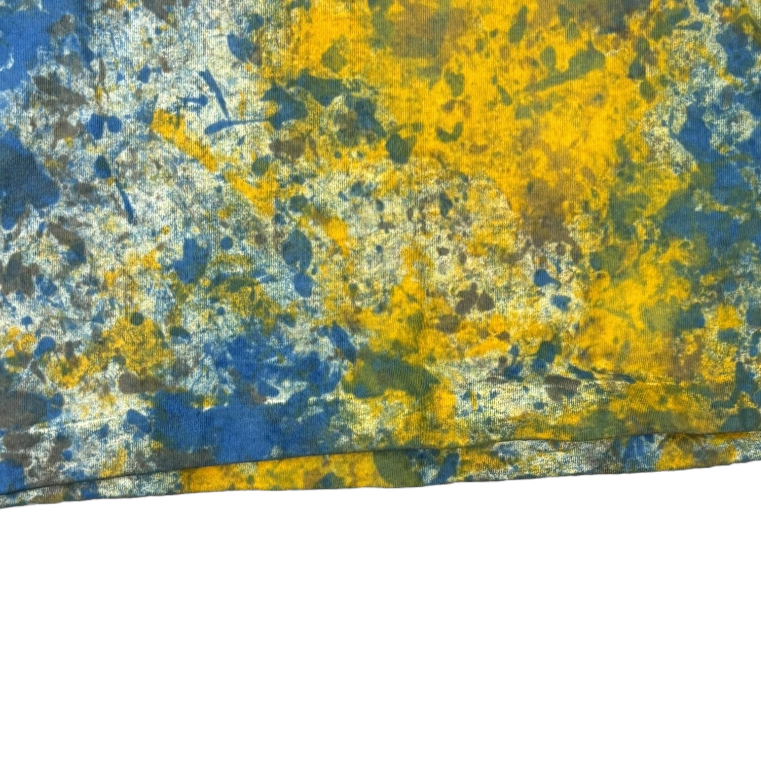 Supreme x Stone Island Embroidered Paint Ball T-Shirt Blue/Yellow