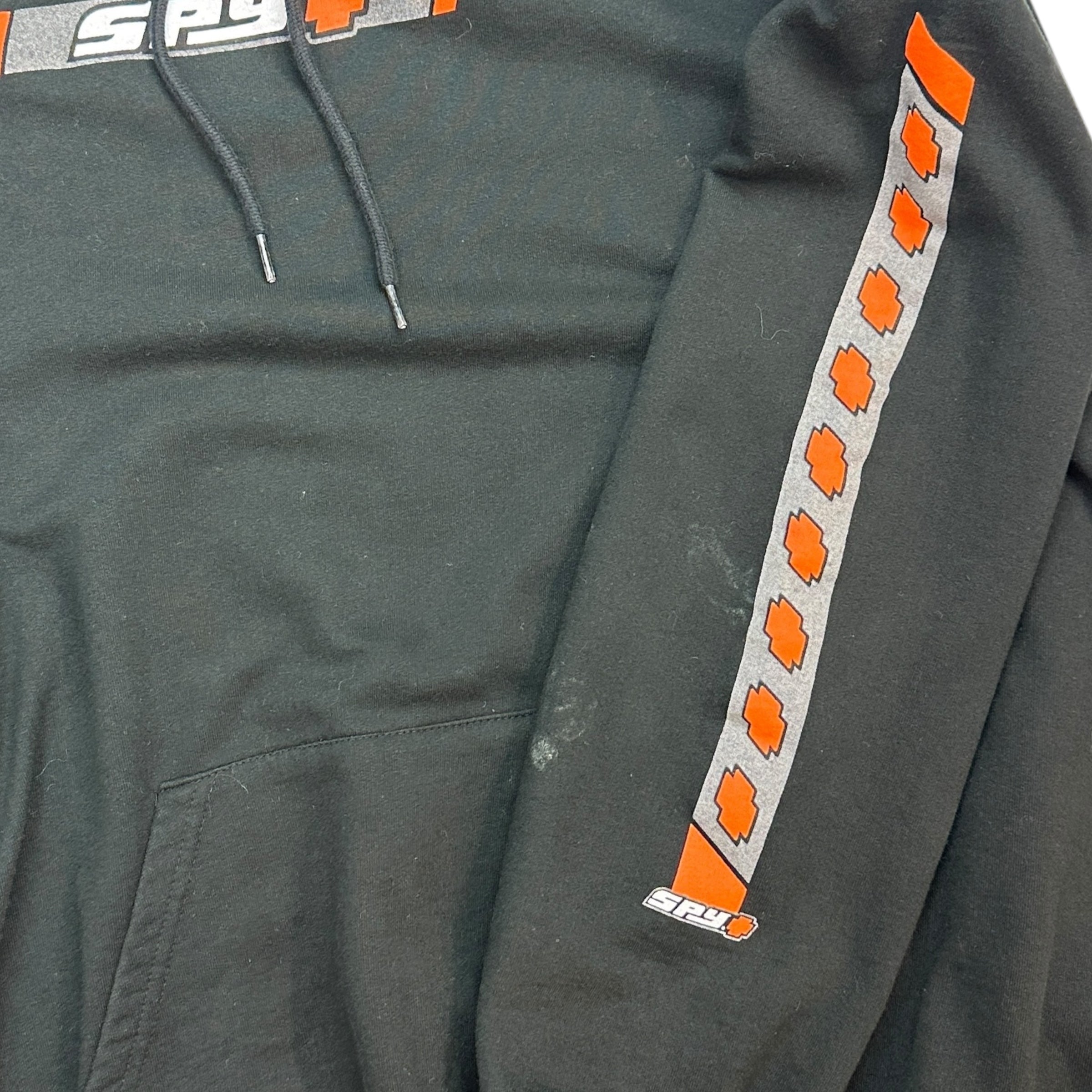 Vintage Y2K Spy Optics Hoodie Black