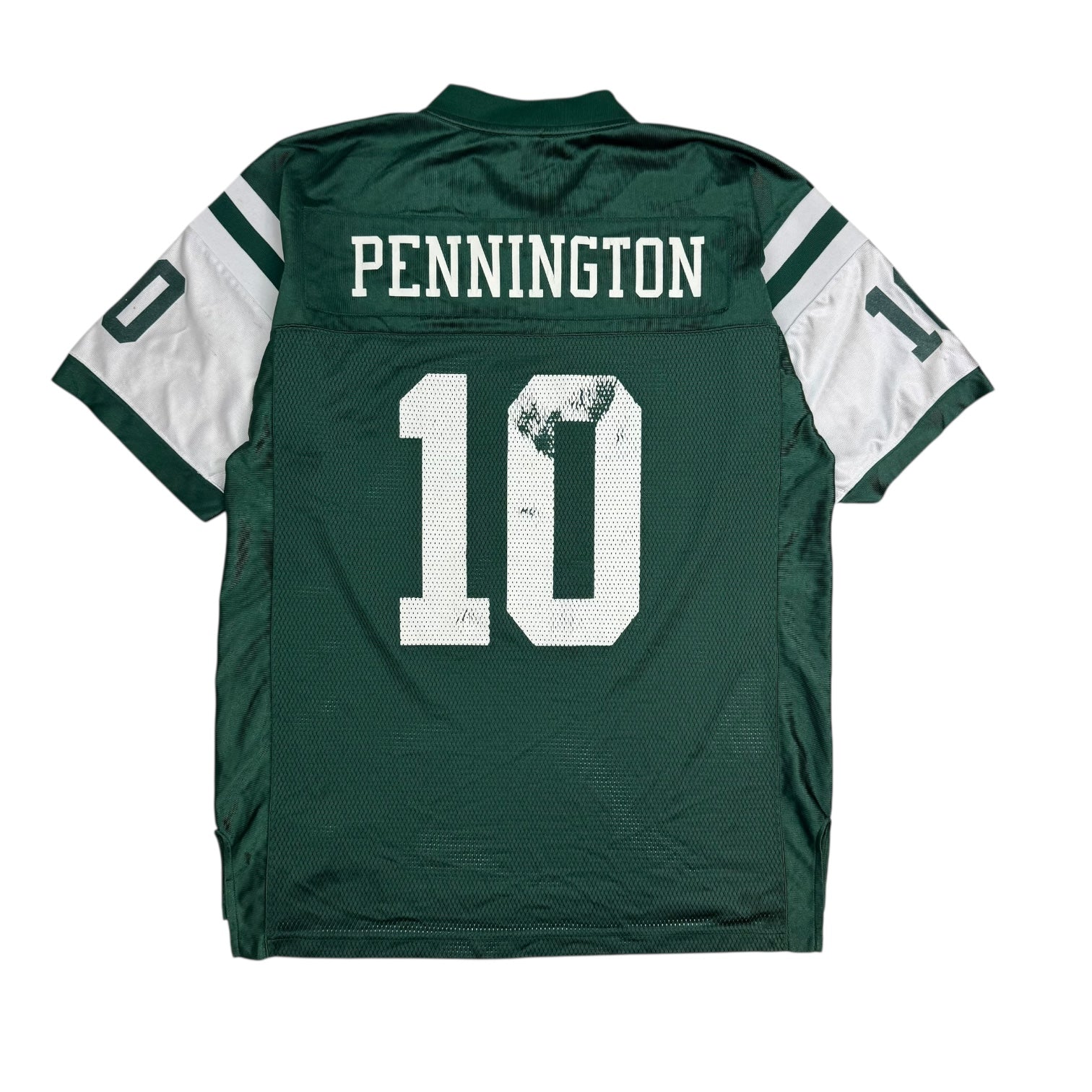 Vintage Reebok New York Jets Chad Pennington Home Jersey Green/White
