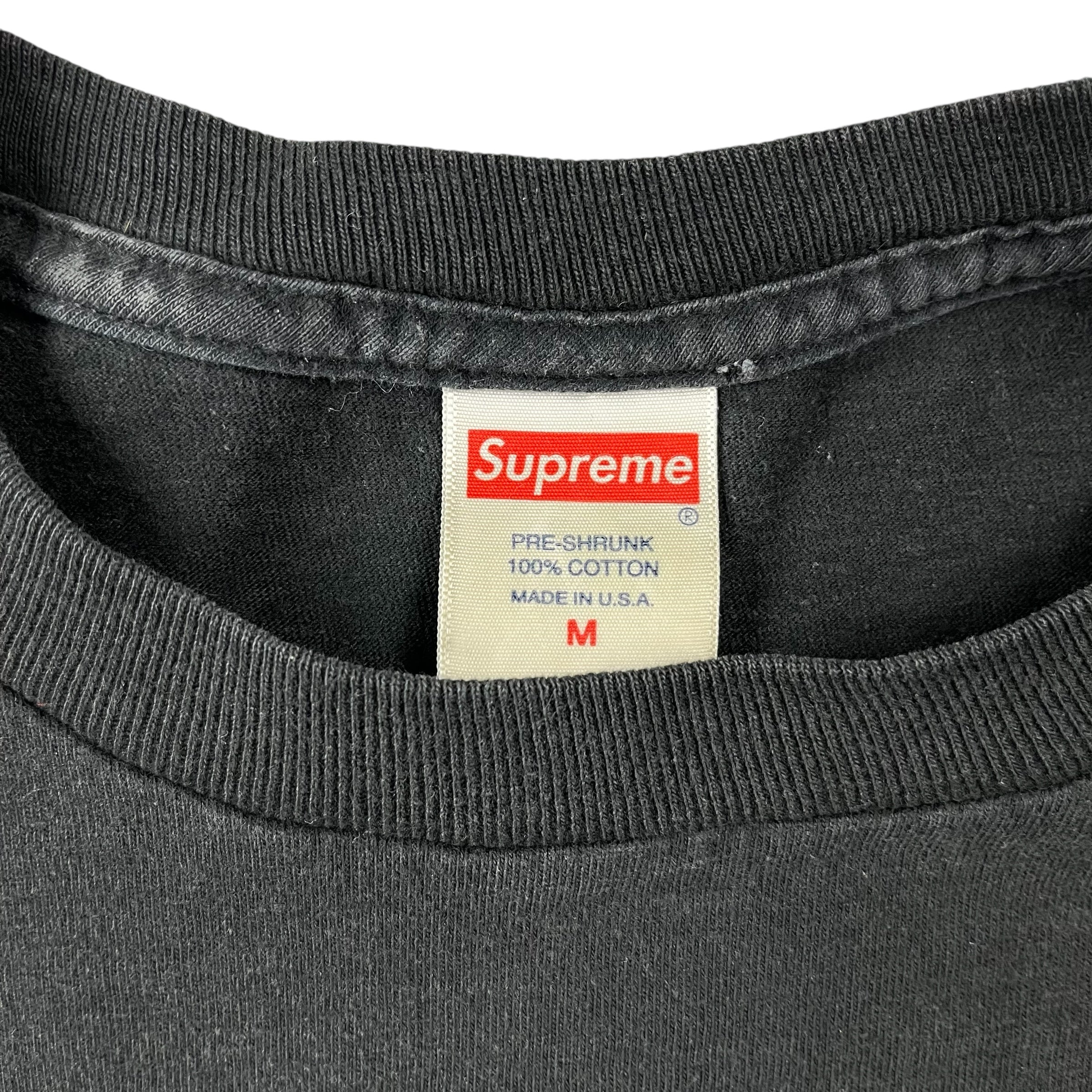 Supreme Banner Tee Black