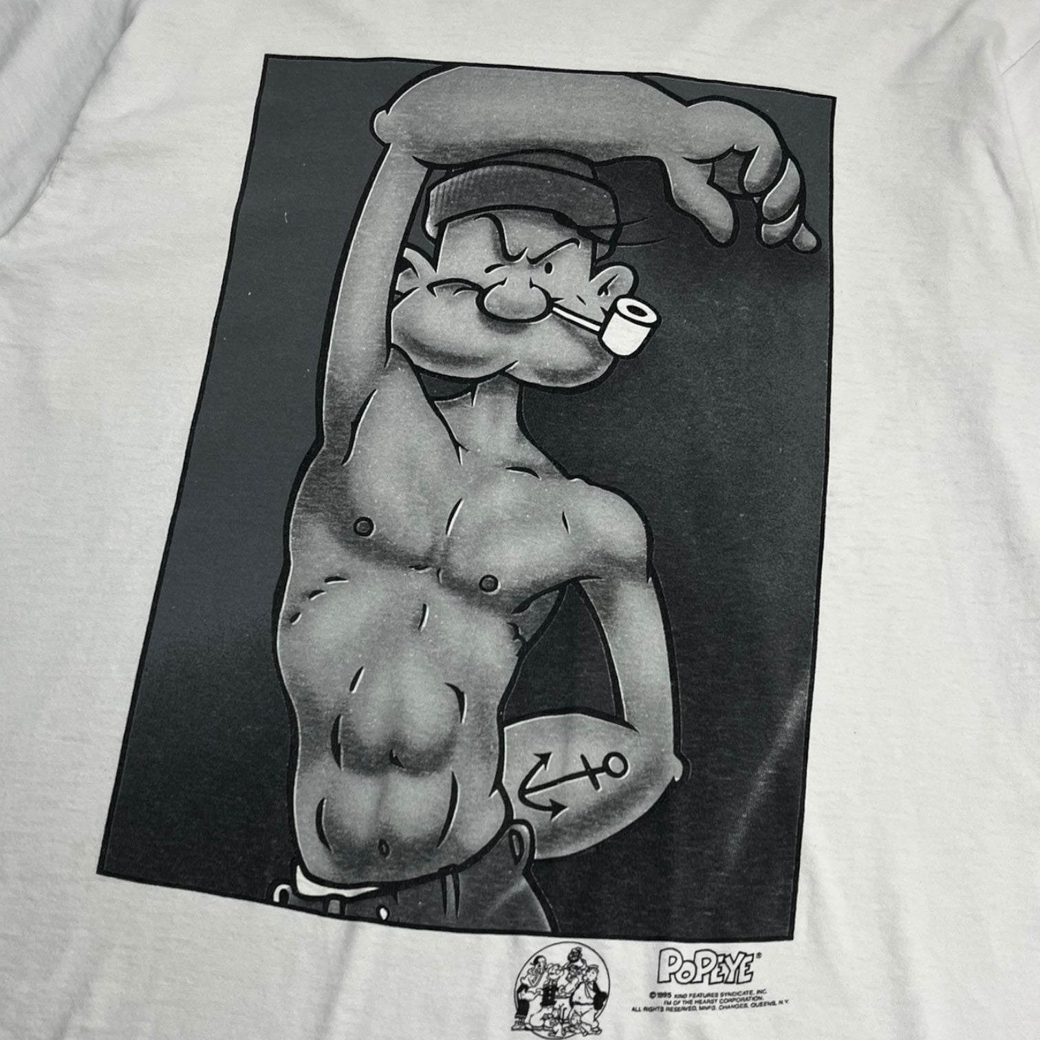 1995 Popeye “CK Model” TV Promo T-Shirt