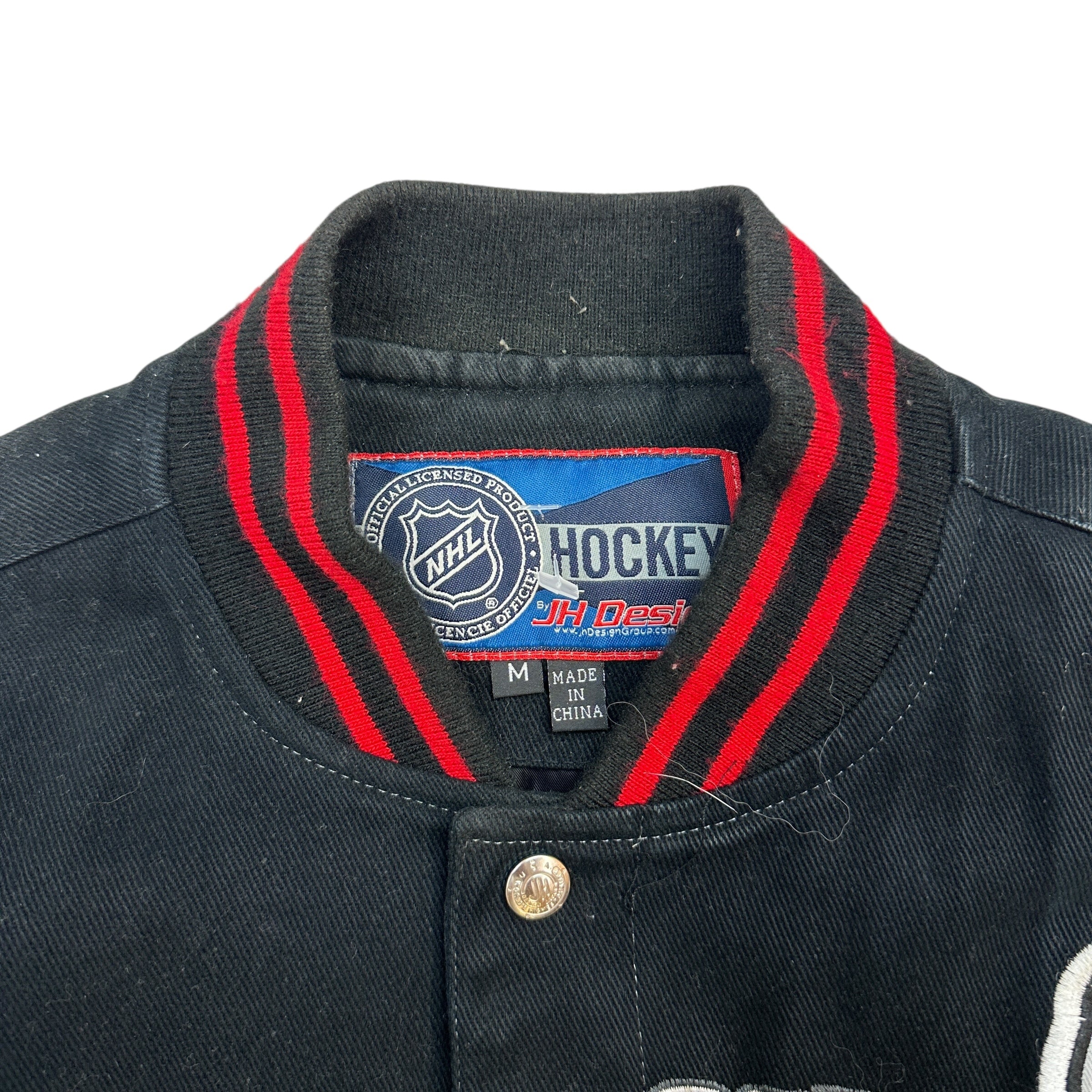 2010 Chicago Blackhawks Stanley Cup Champions Jeff Hamilton Varsity Jacket