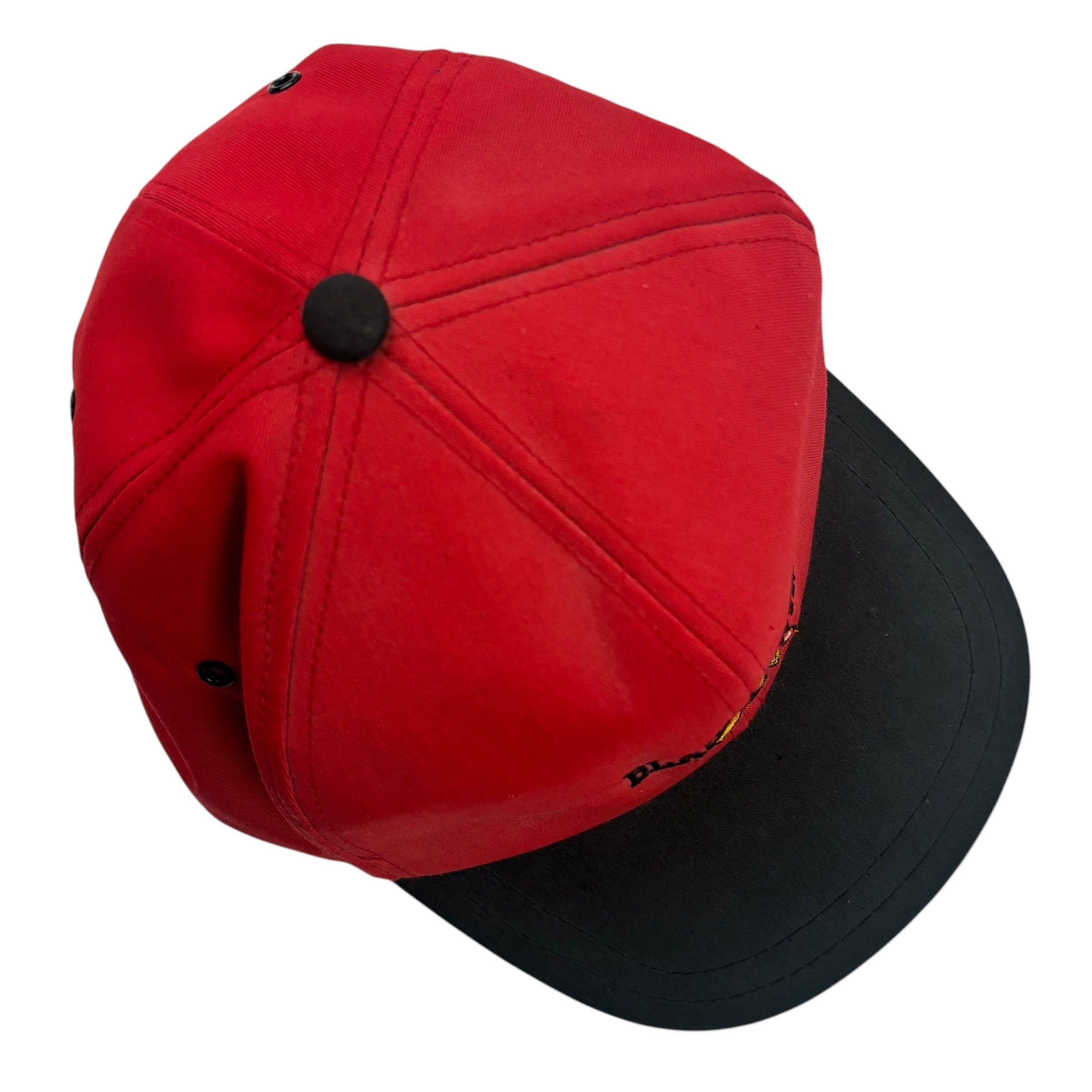 Vintage Chicago Blackhawks Snapback Hat Red