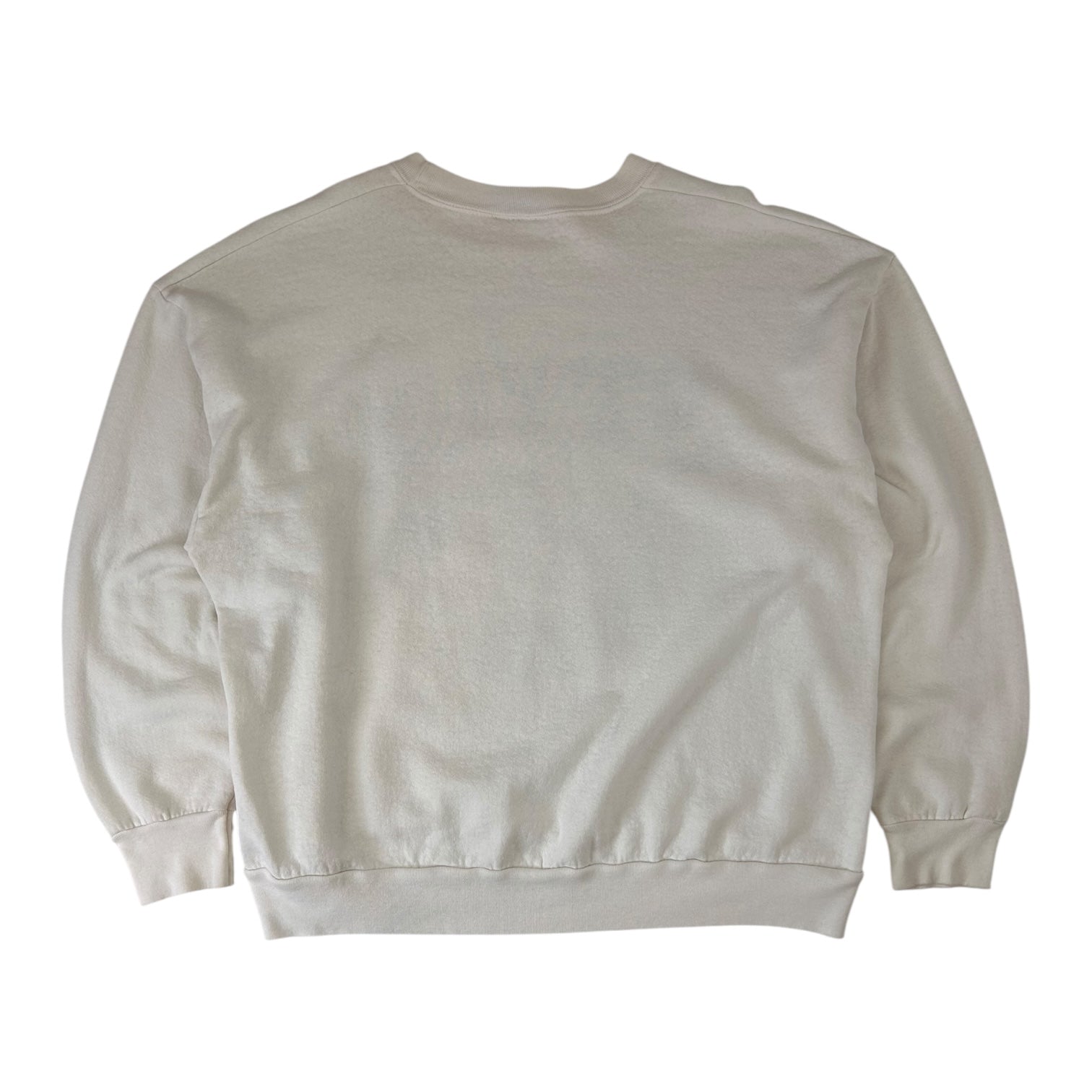 Vintage University Of Style Collegiate Crewneck White