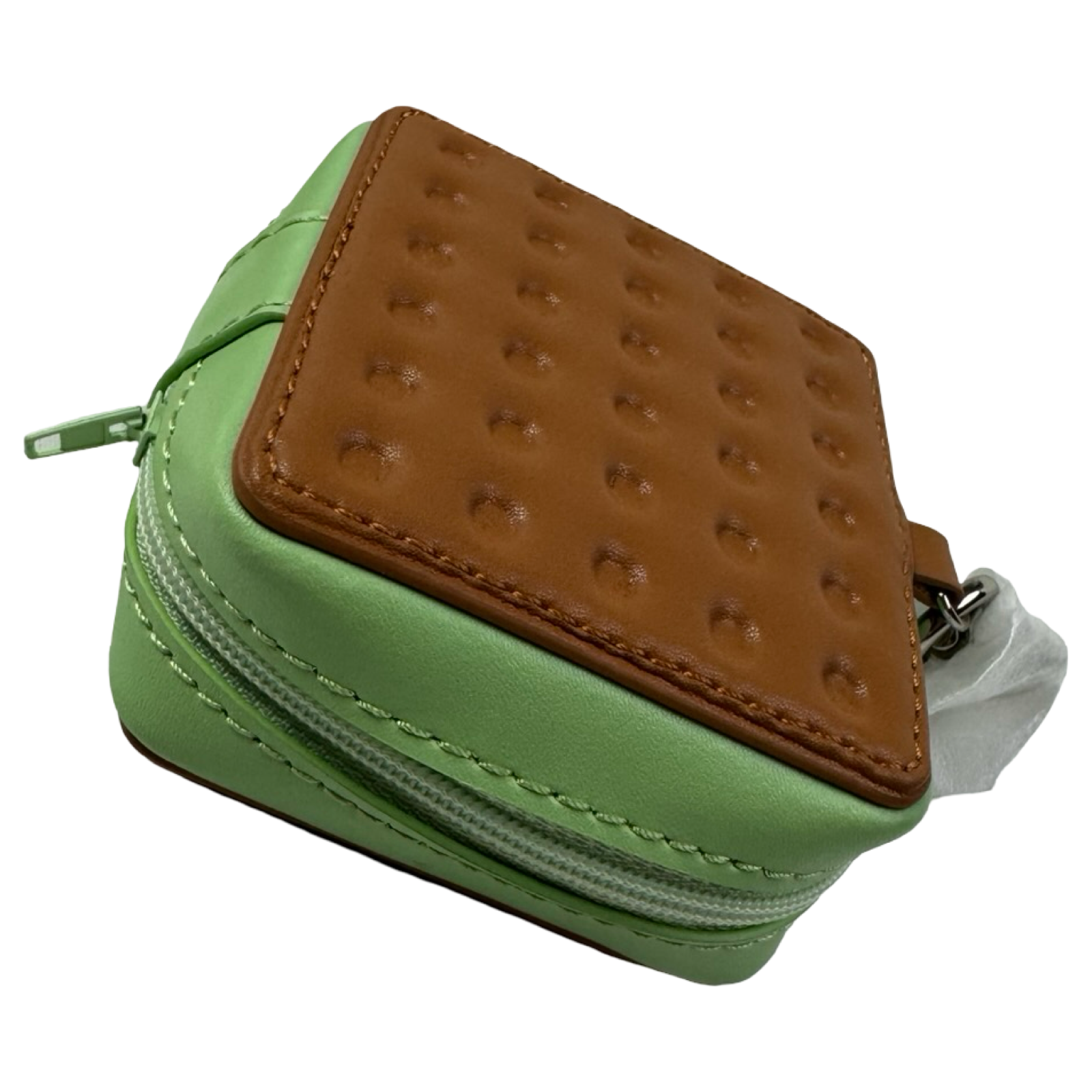 Ice Cream Sandwich Coin Purse Natural