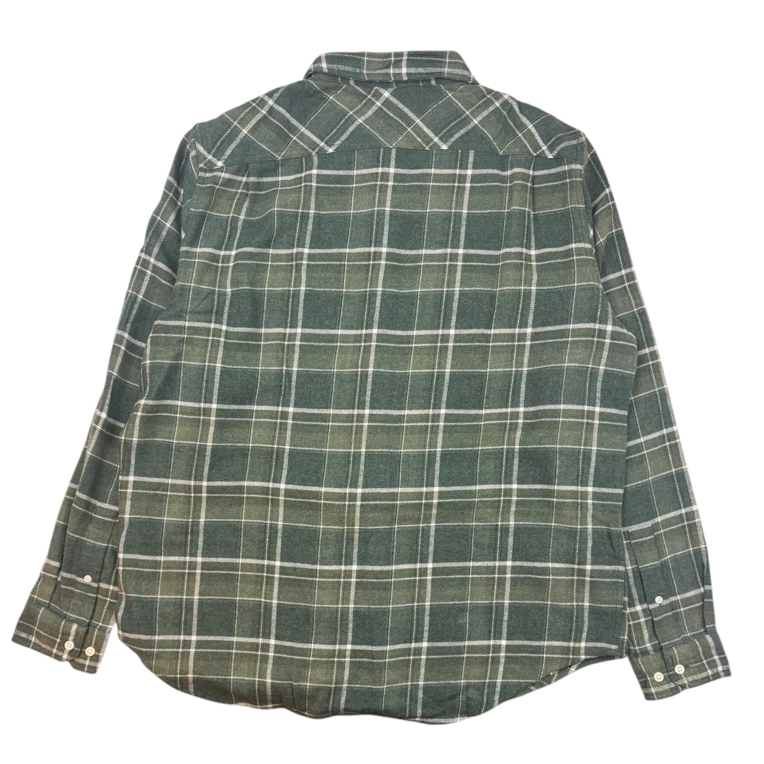 OVO Long Sleeve Woven Shirt Green