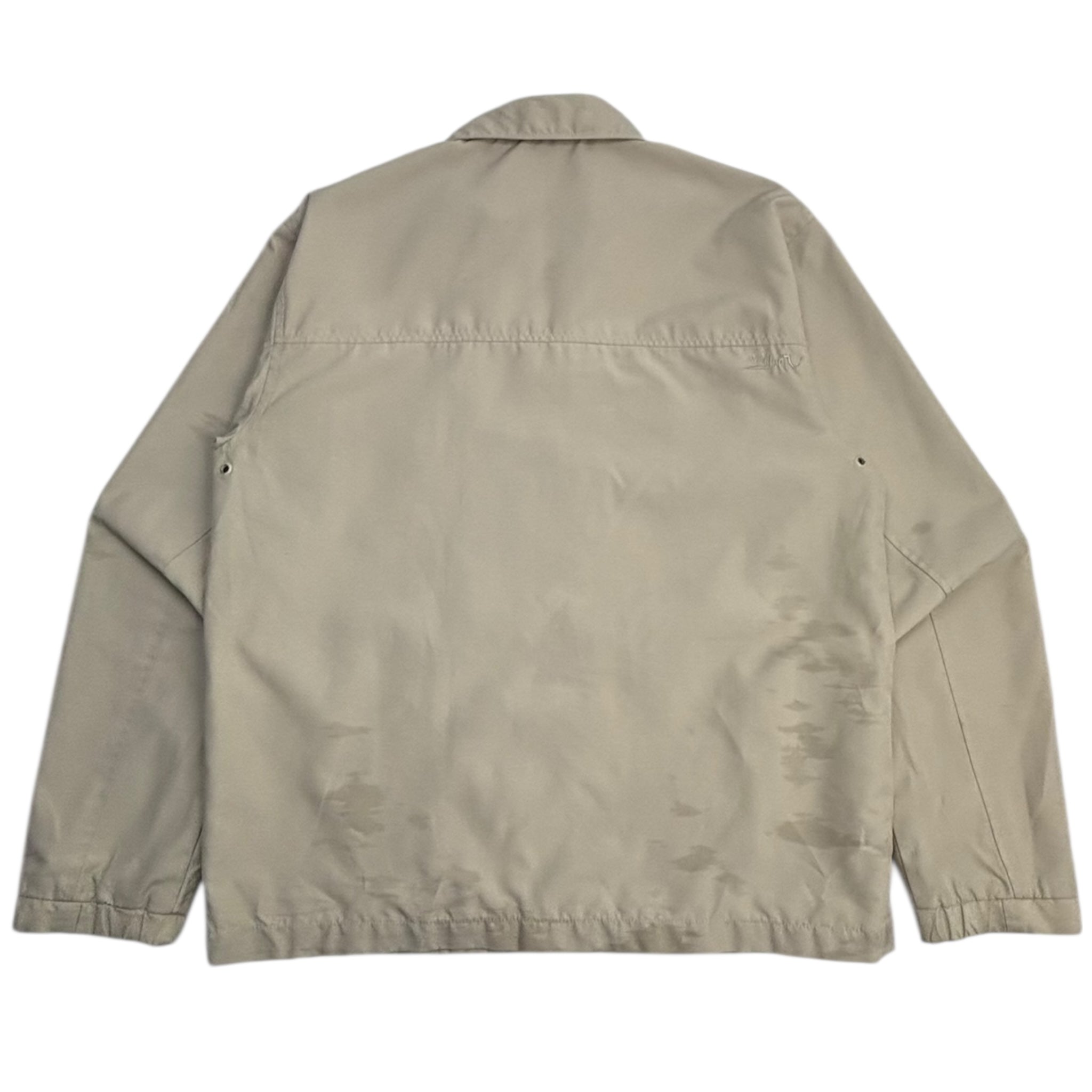 Y2K Quicksilver Harrington Style Jacket Light Beige