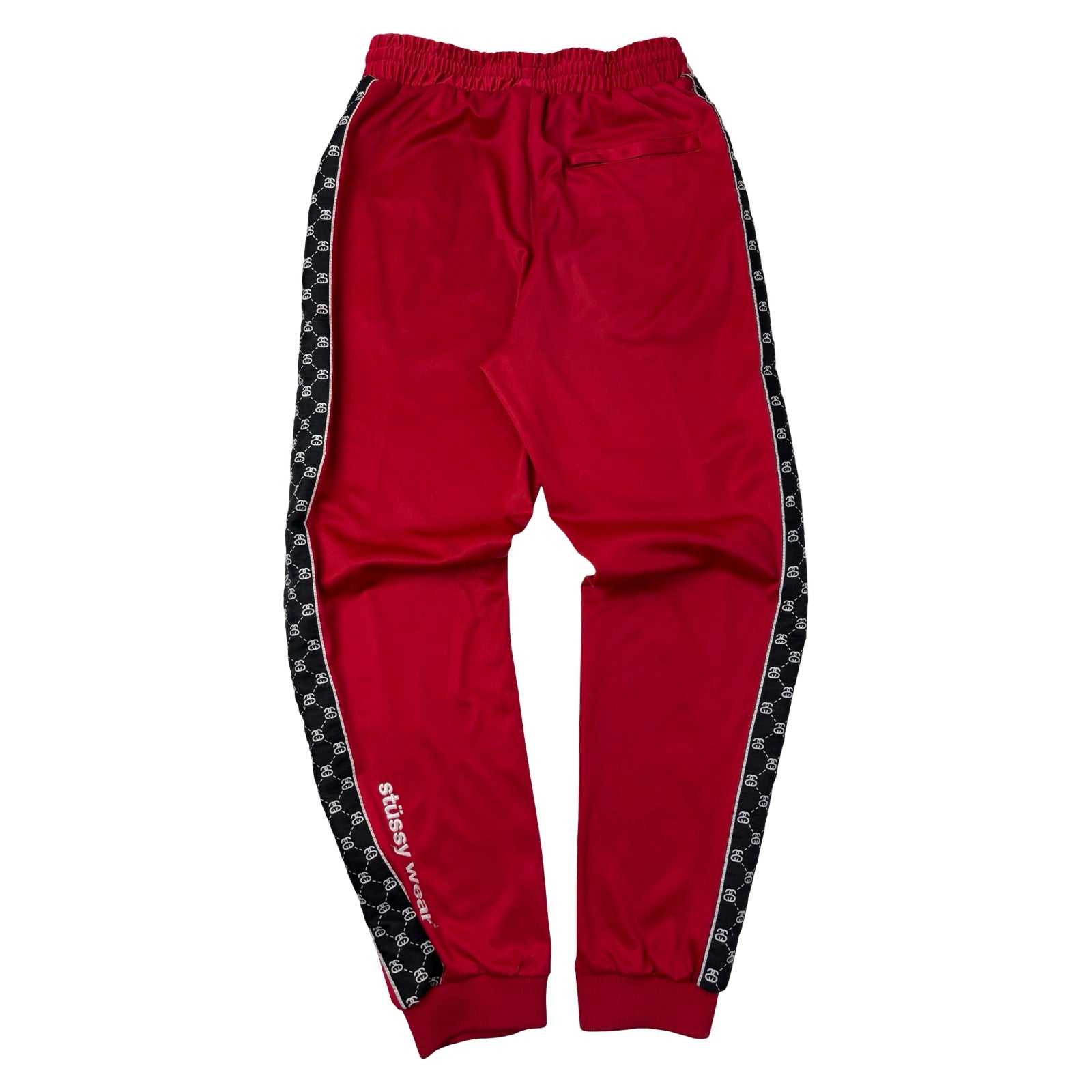 (W) Stussy S-Link Pleated Track Pants Red