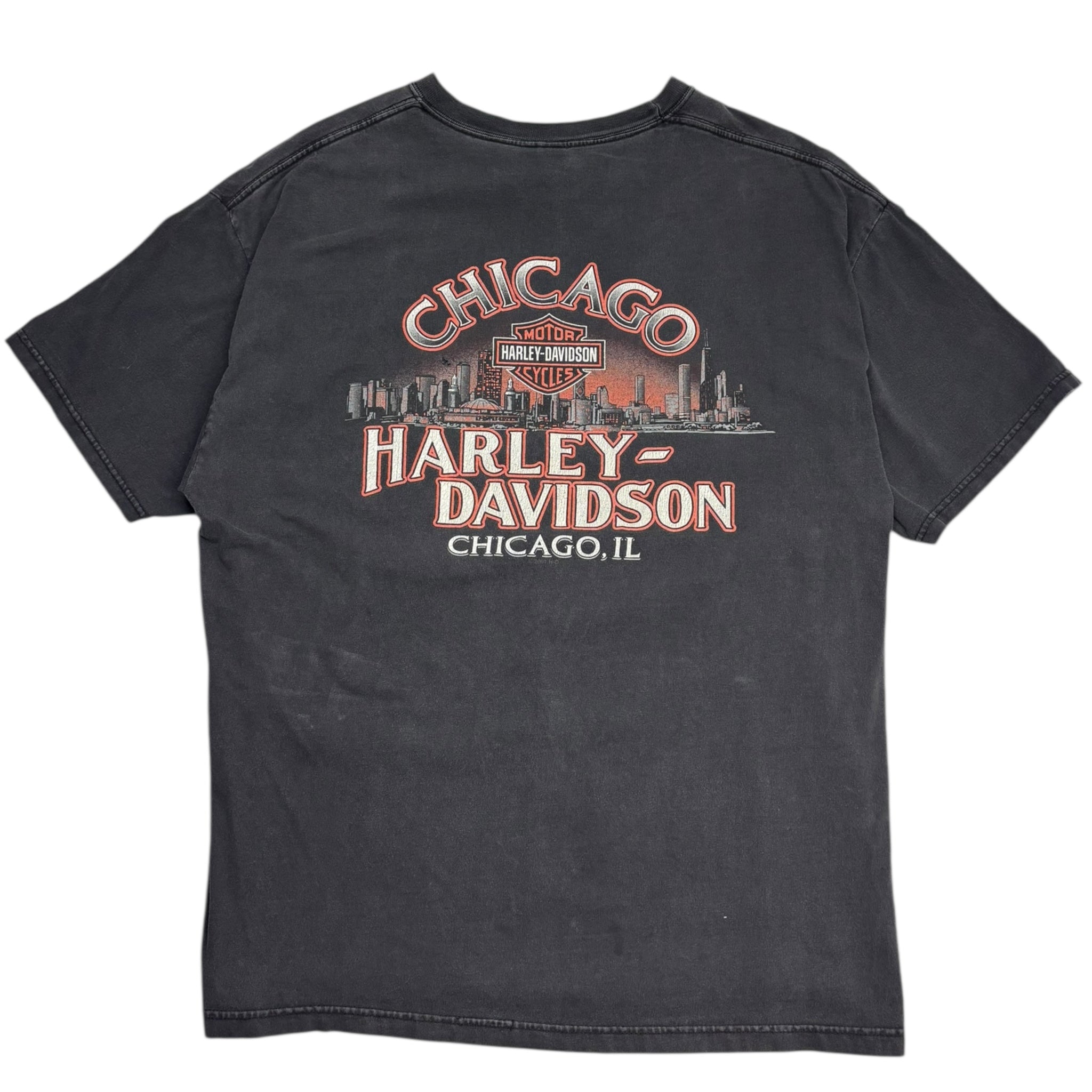 2001 Harley Davidson Chicago "Make'er Scream" T-Shirt