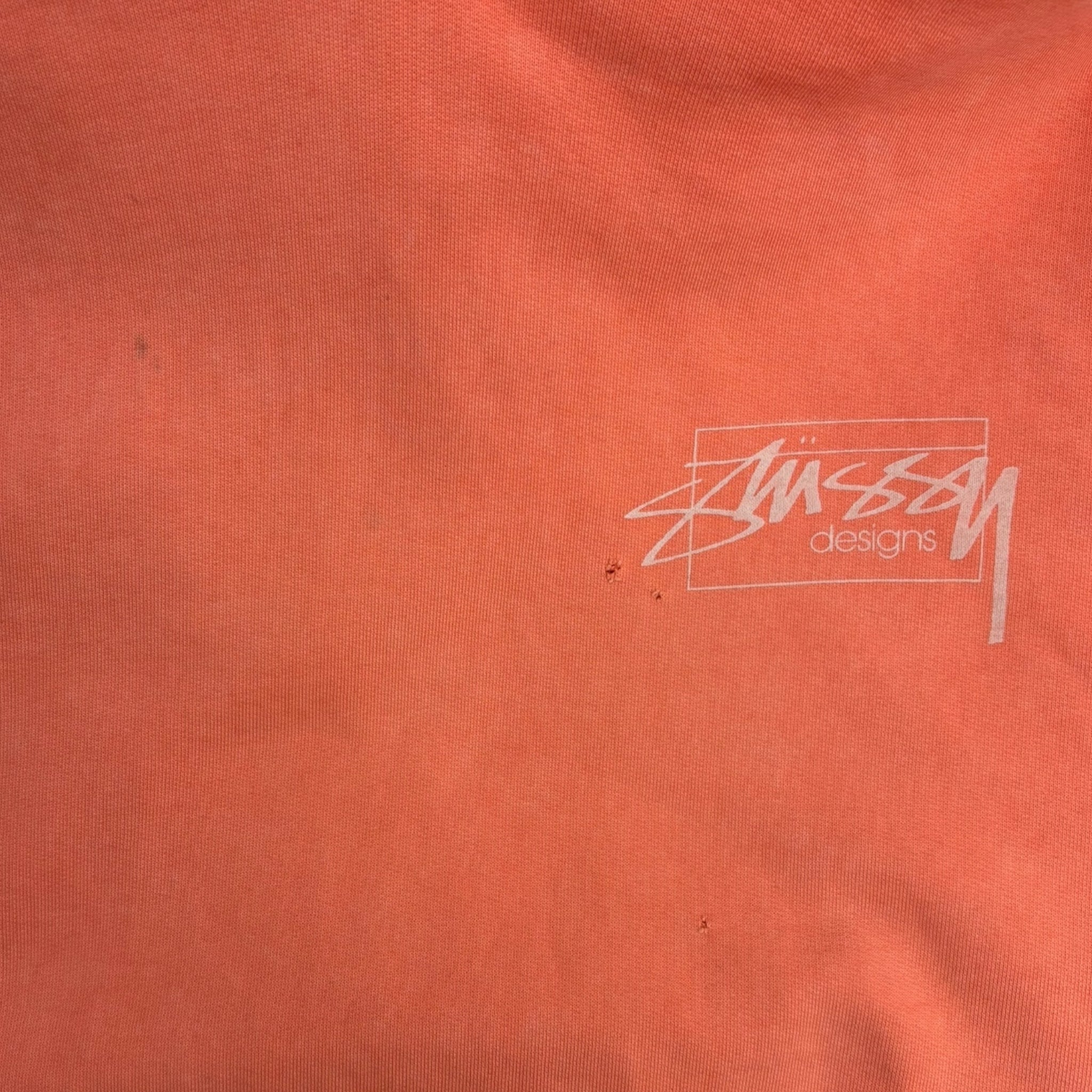 Stussy Designs Overdye Hoodie Pink