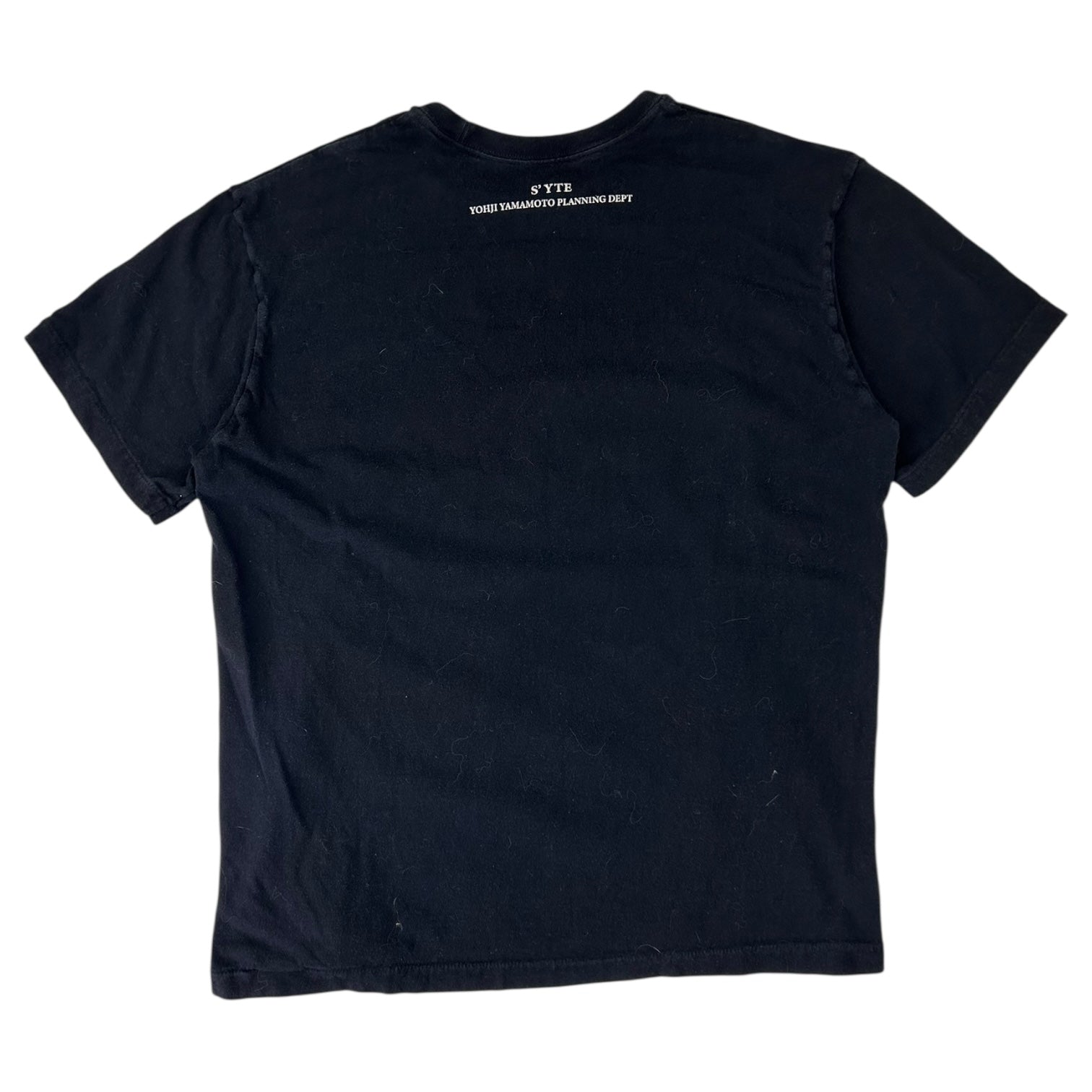 Yohji Yamamoto Syte Black Poem T-Shirt