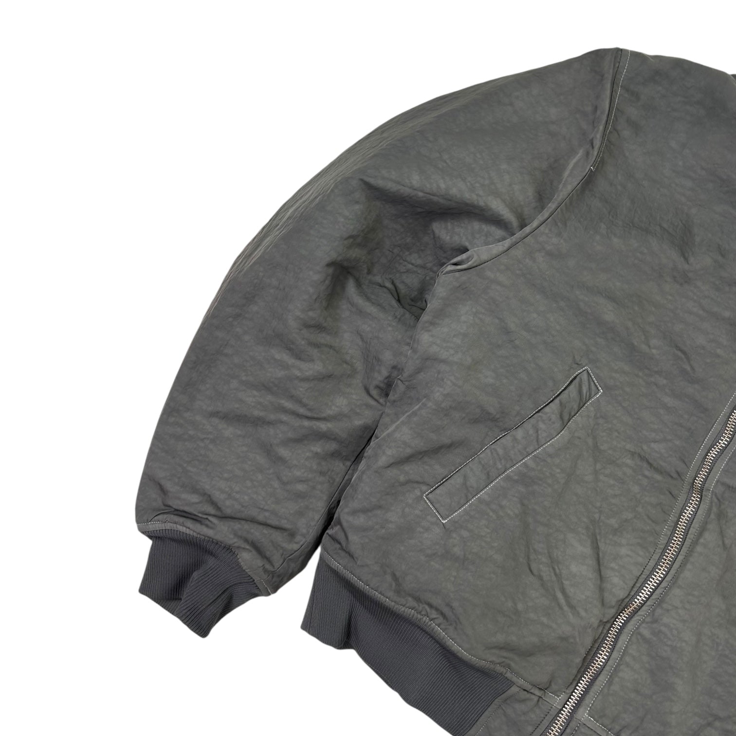Stussy Dyed Nylon Bomber Grey