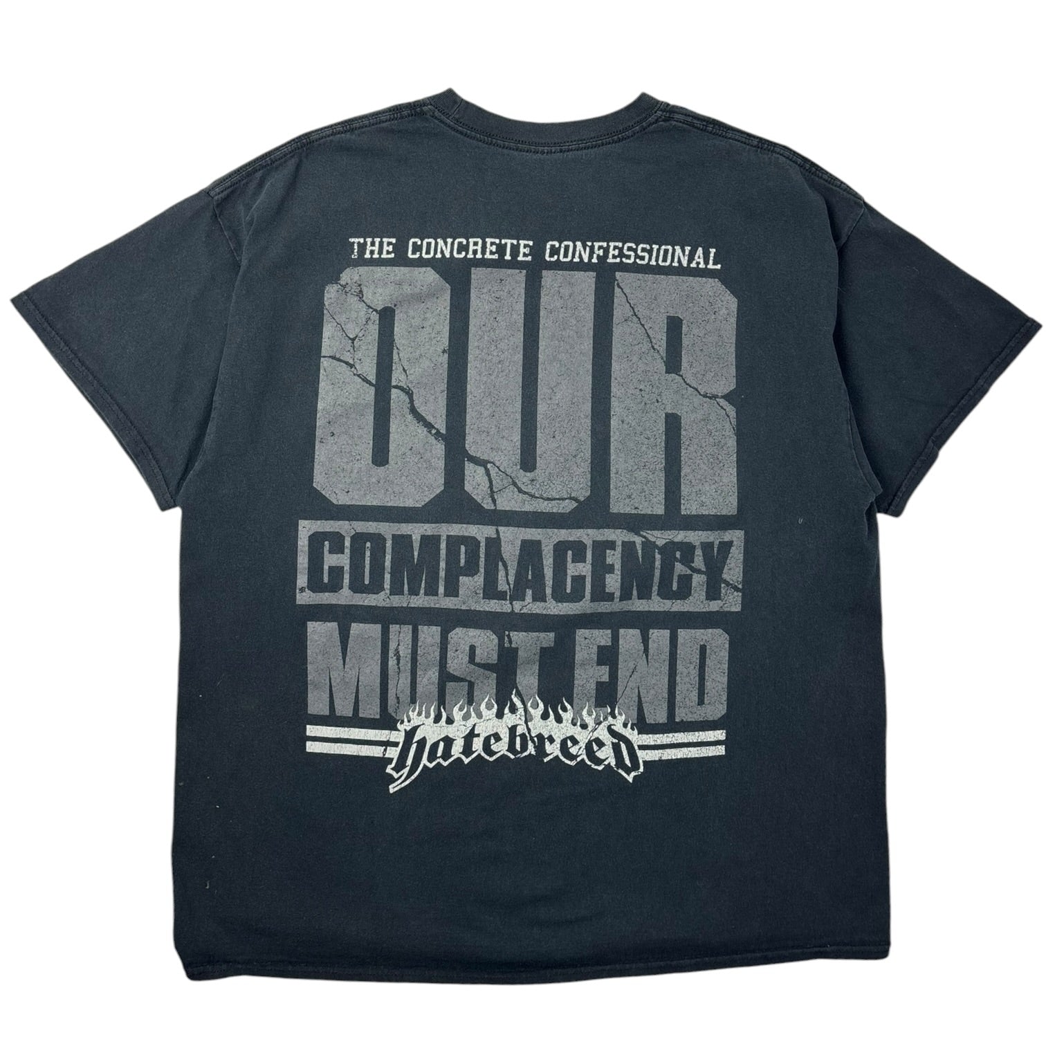 Vintage Hatebreed ‘The Concrete Confessional’ Album T-Shirt Black