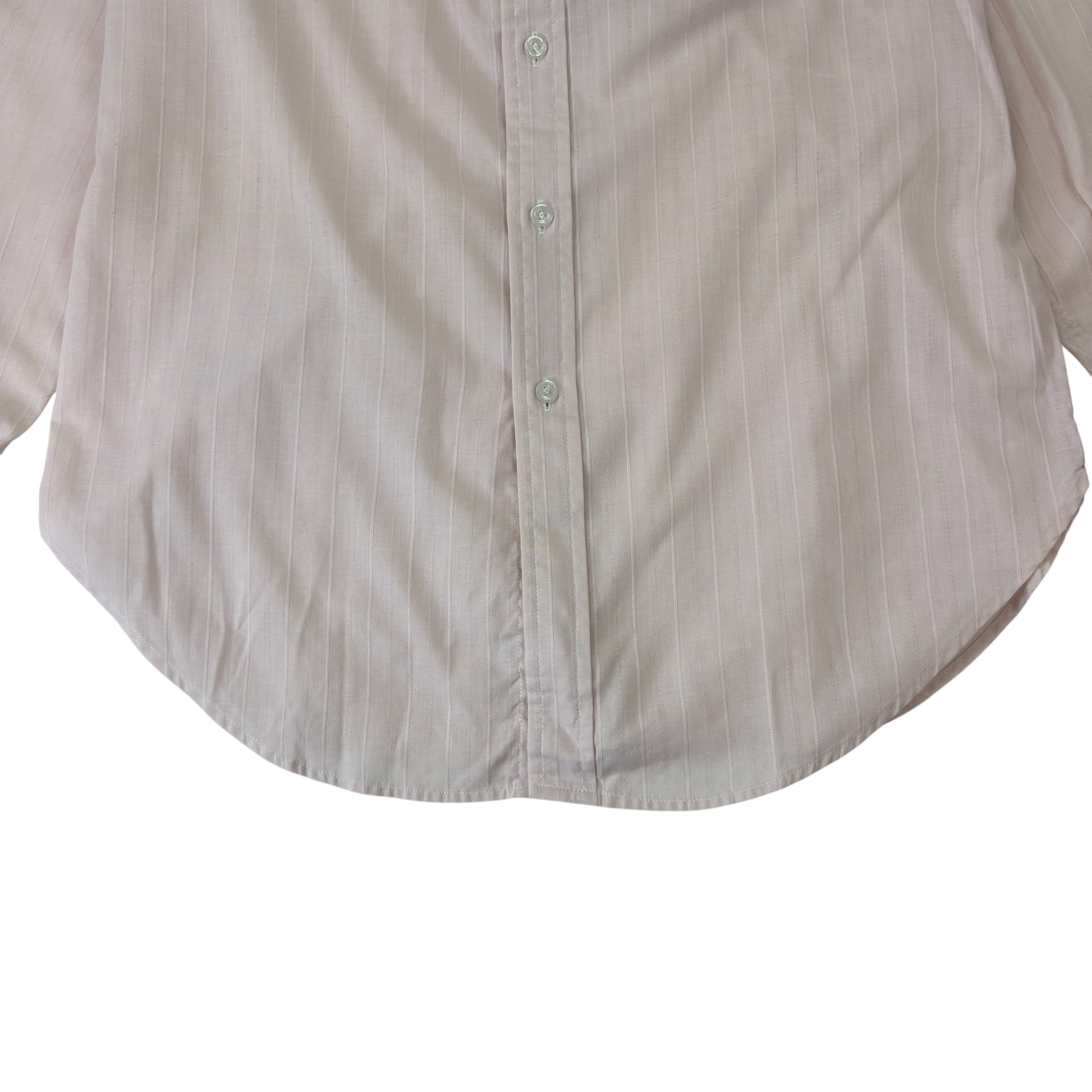 Vintage Christian Dior Dress Shirt Light Pink