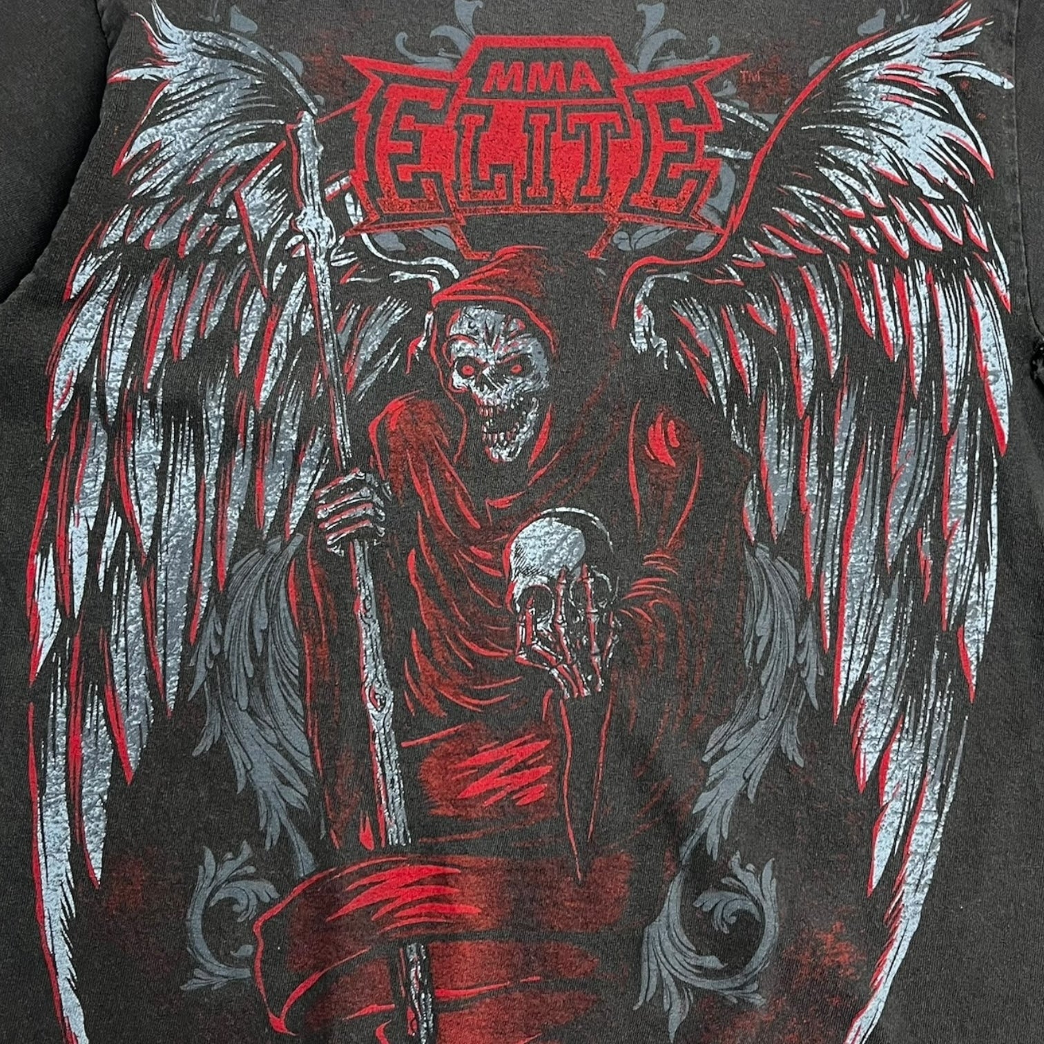 Y2K MMA Elite Angel Winged Reaper T-Shirt