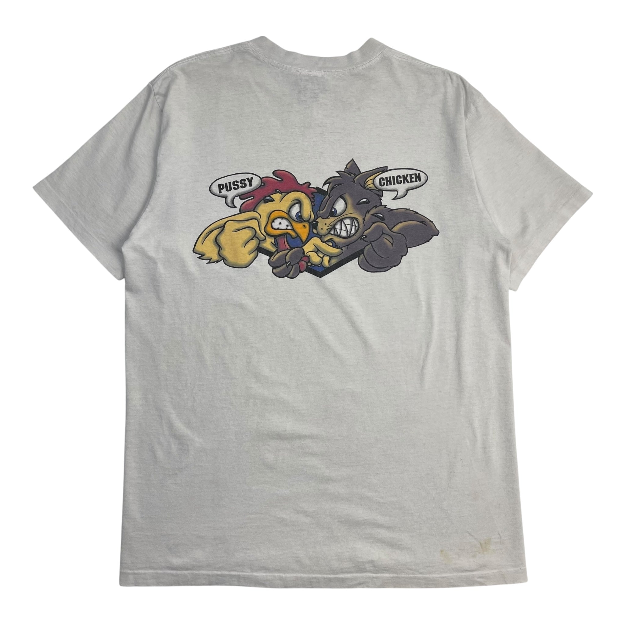 Vintage No Fear “P***** VS Chicken” T-Shirt