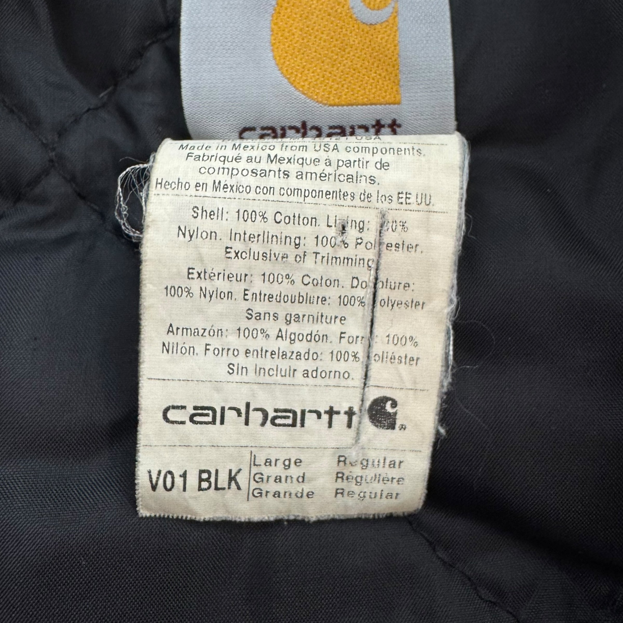 Vintage Carhartt Vest Black