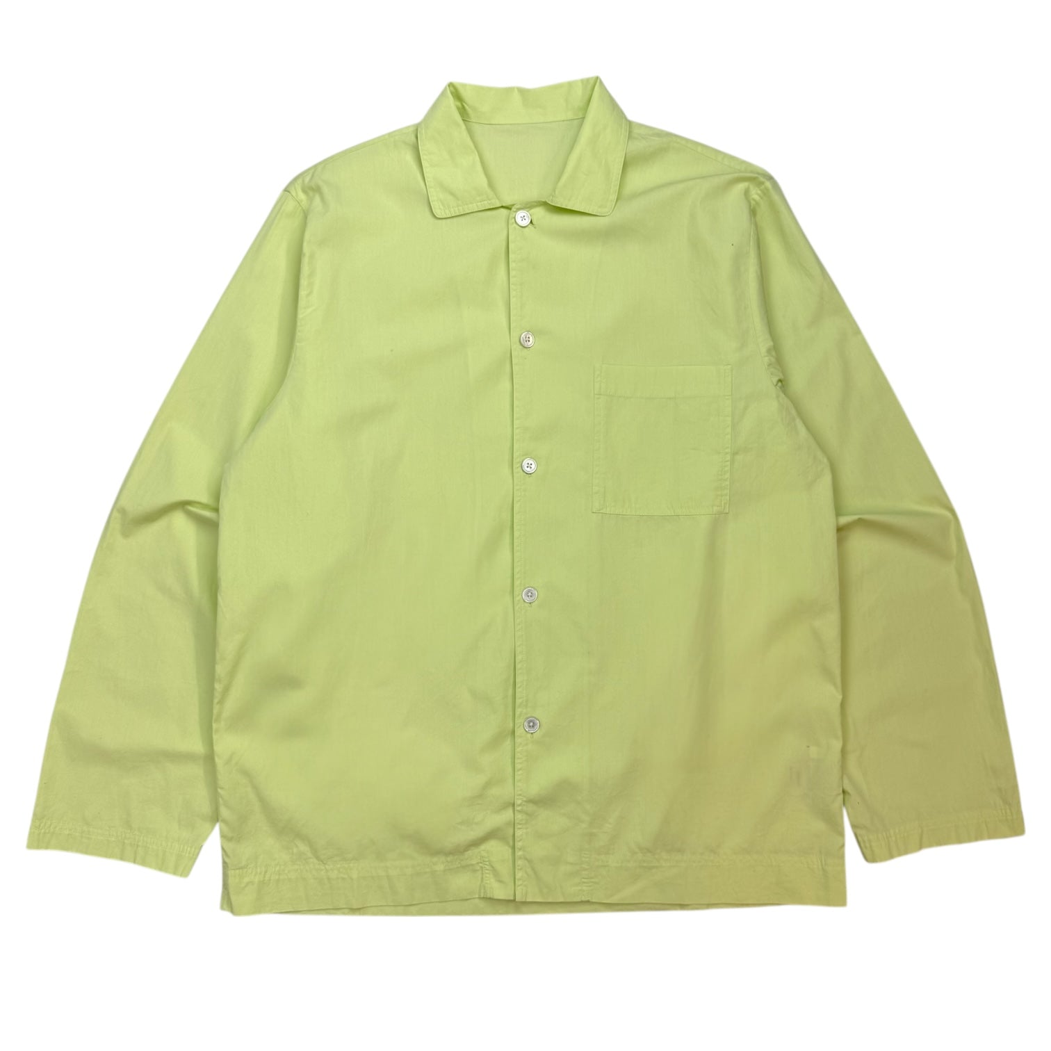 Stussy x Tekla Poplin Pyjama Shirt Green
