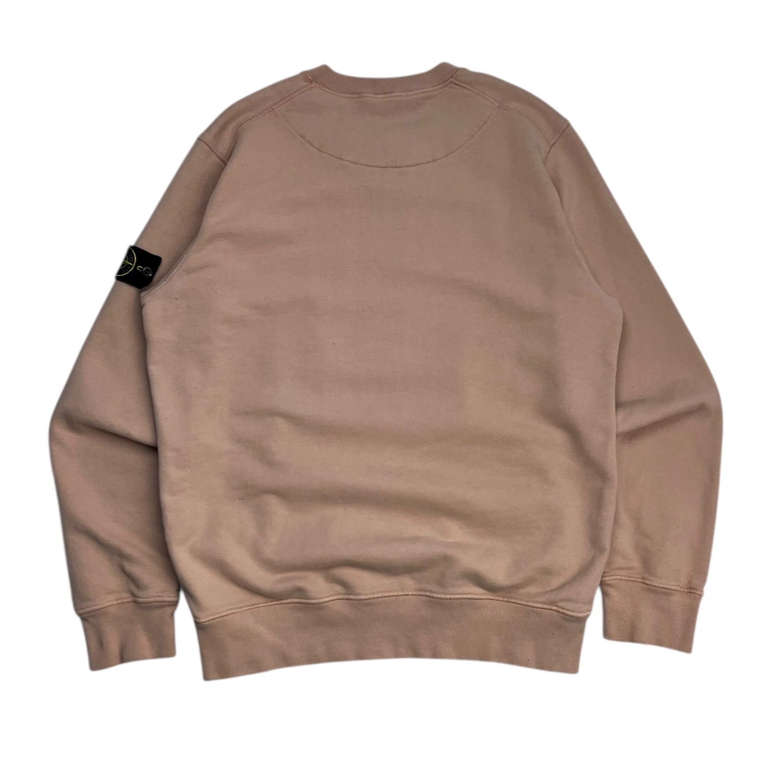 Stone Island Compass Badge Crew Pale Salmon