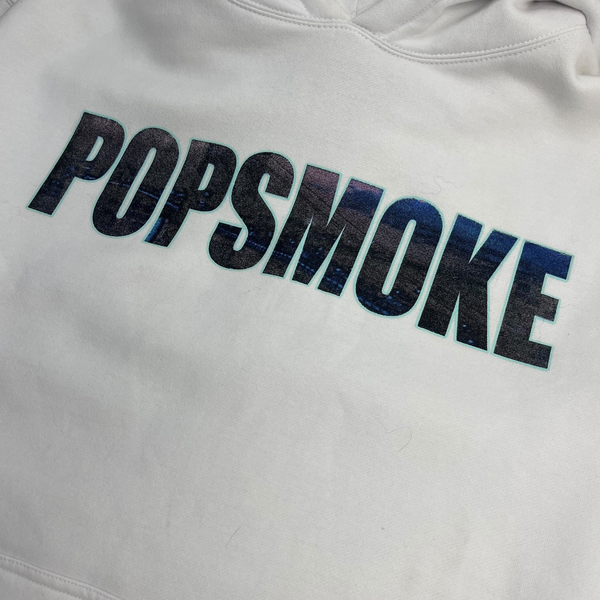 Pop Smoke x Vlone Wraith Hoodie White