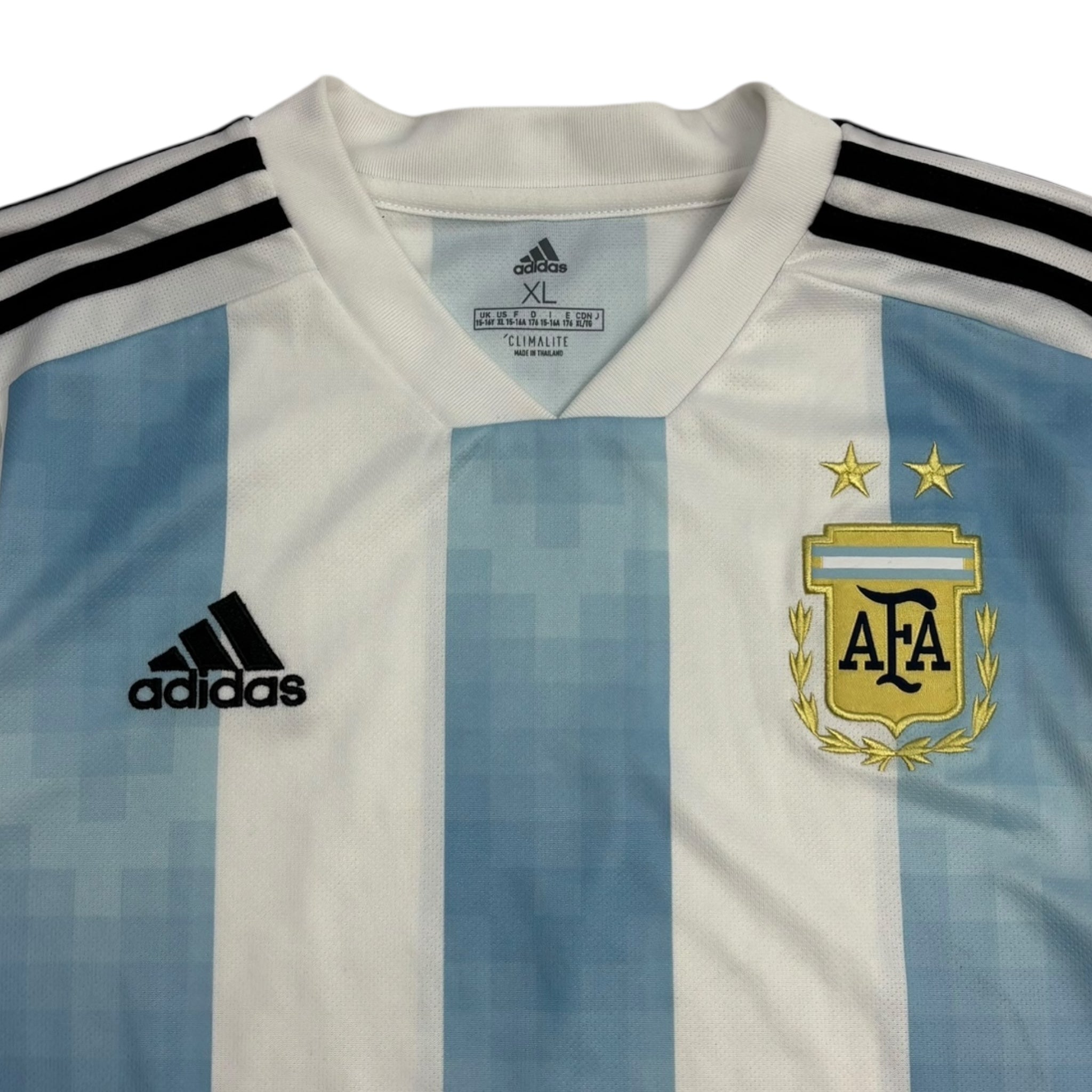 2018 Adidas Argentina Home Soccer Jersey