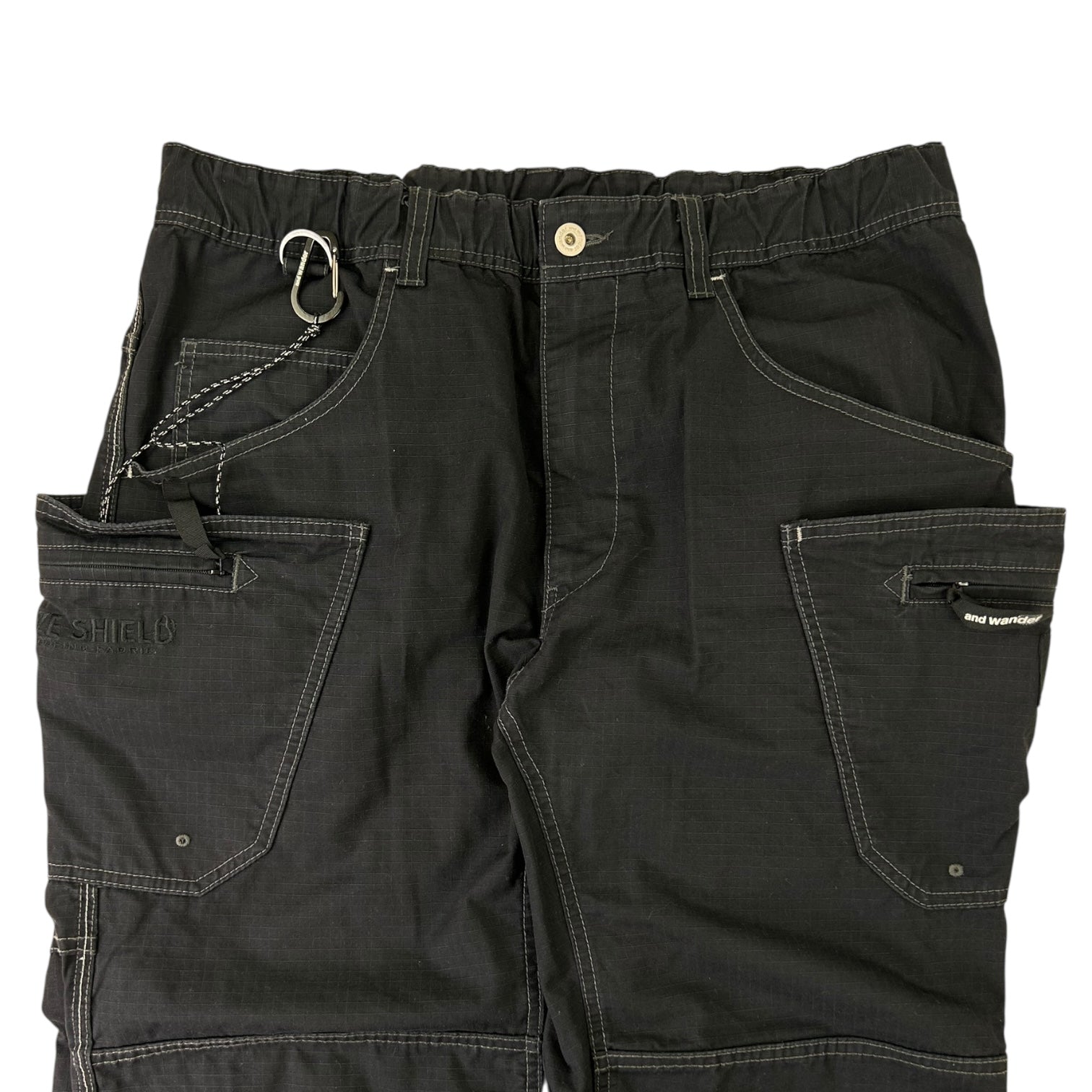 And Wander x Grip Swany Takibi Pocket Pants Black