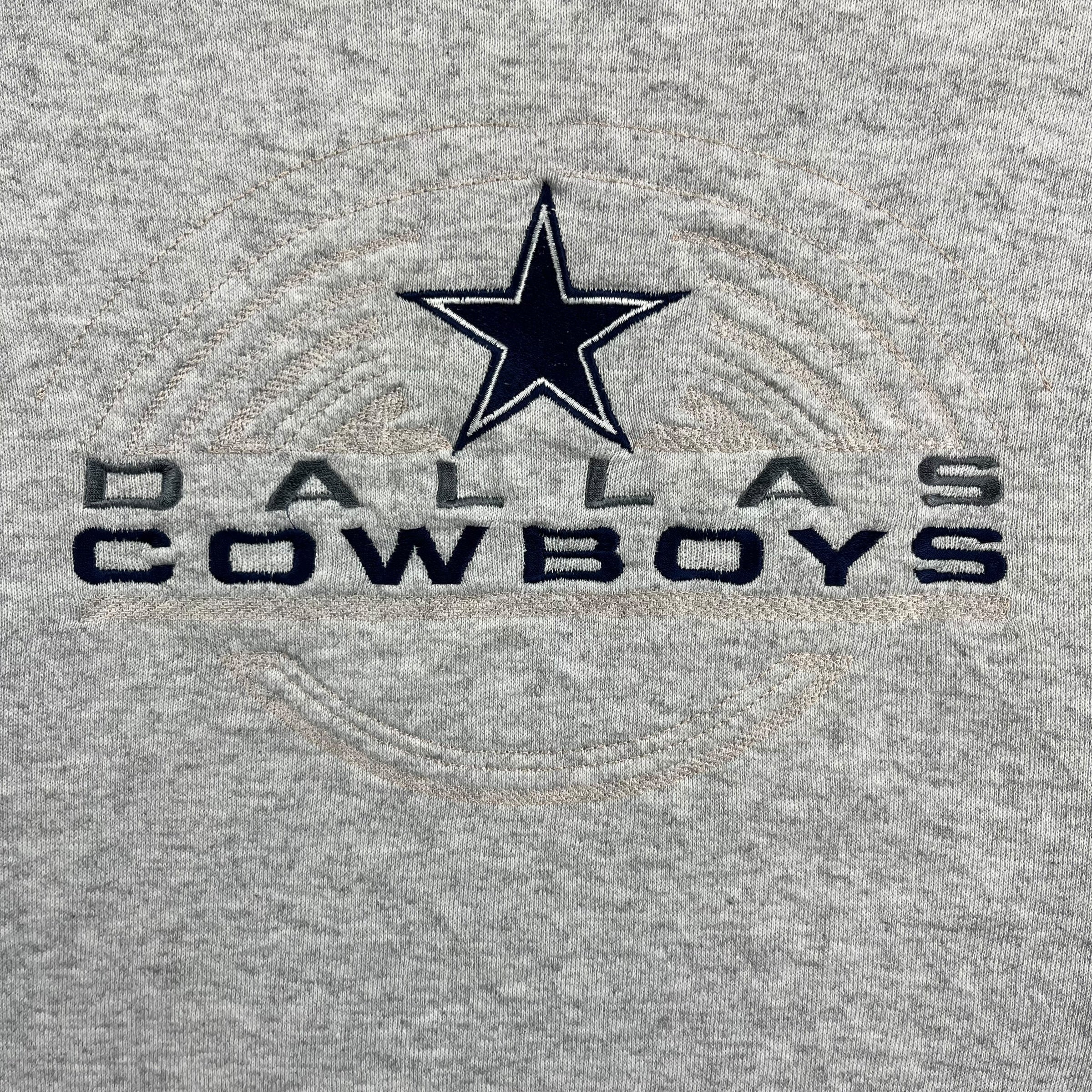 Vintage Dallas Cowboys Crewneck Light Grey