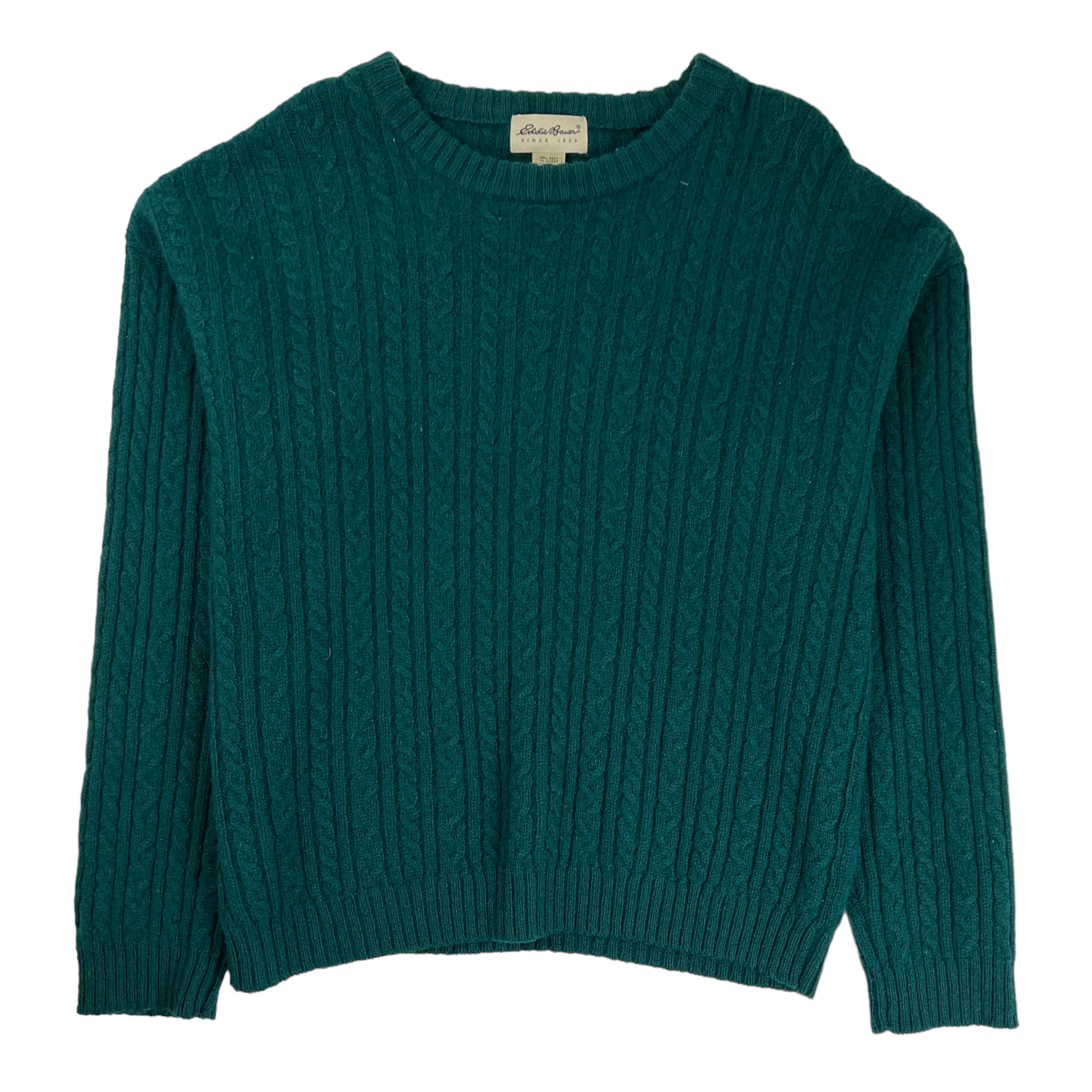 Vintage Eddie Bauer Knit Sweater Green