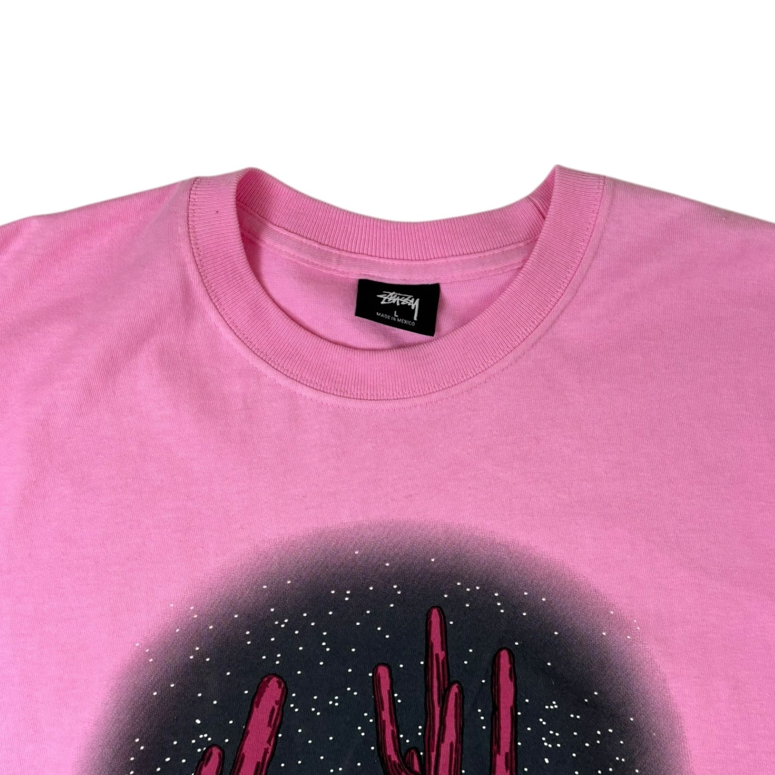 Stussy Saguaro Cactus T-Shirt Pink